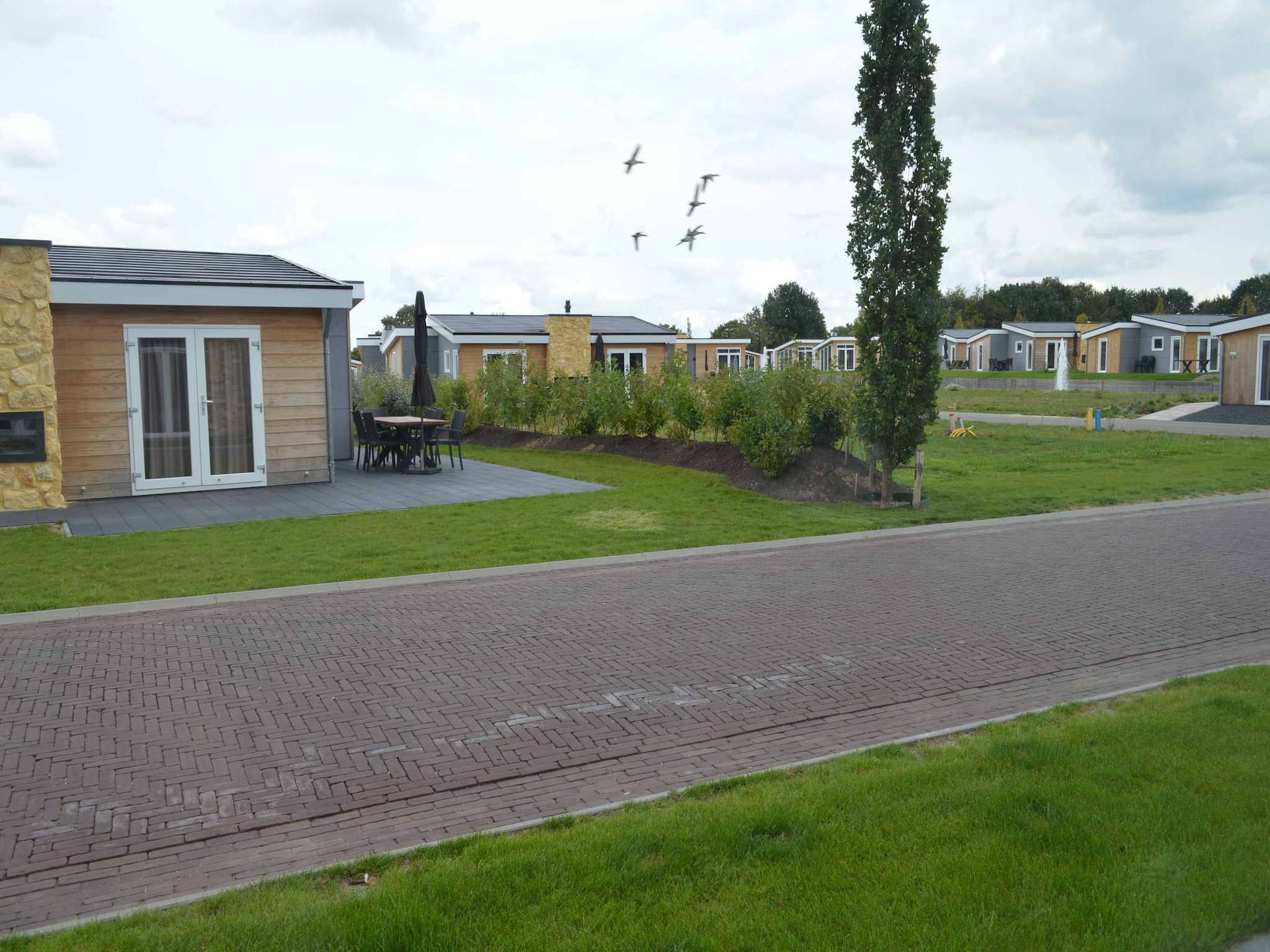 Het uitzicht vanaf Resort Mooi Bemelen 11 in Bemelen