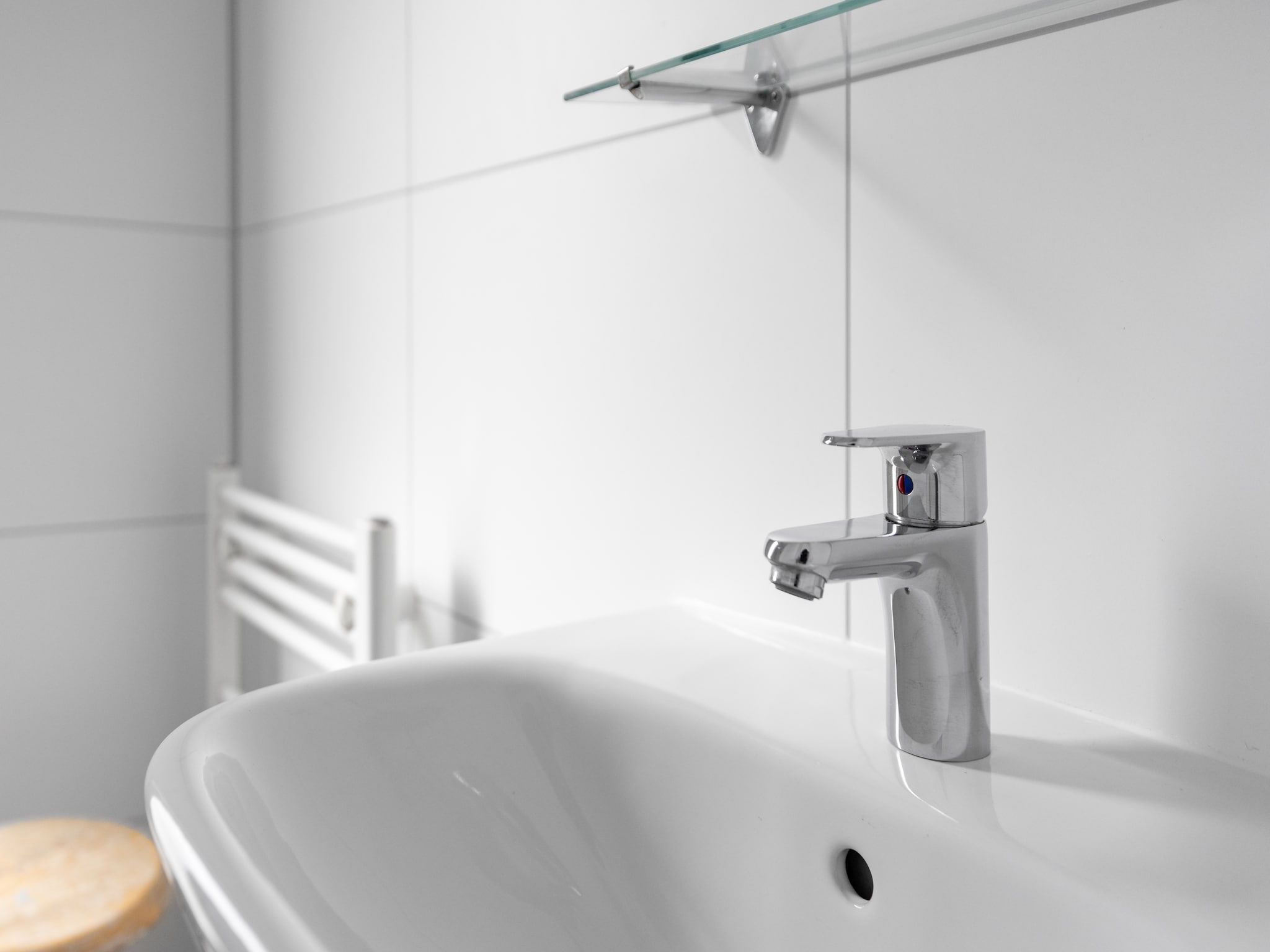 De badkamer van Vakantiepark Zeebad 4 in Breskens