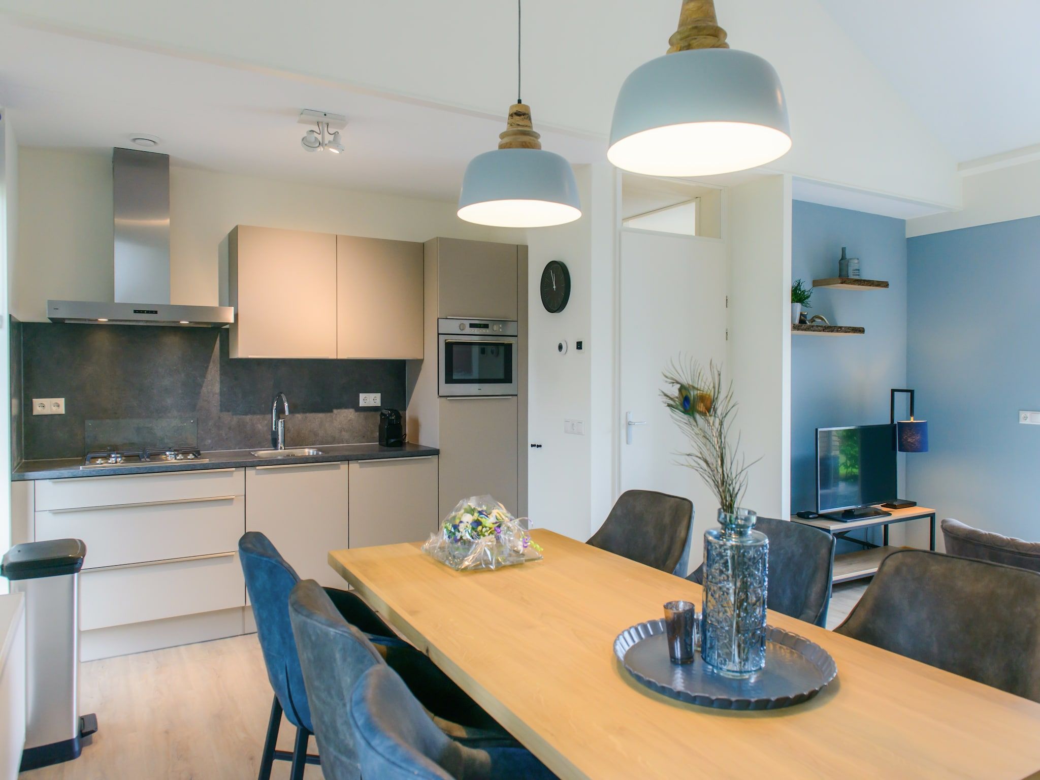 De keuken van Landgoed De IJsvogel 6 in Voorthuizen