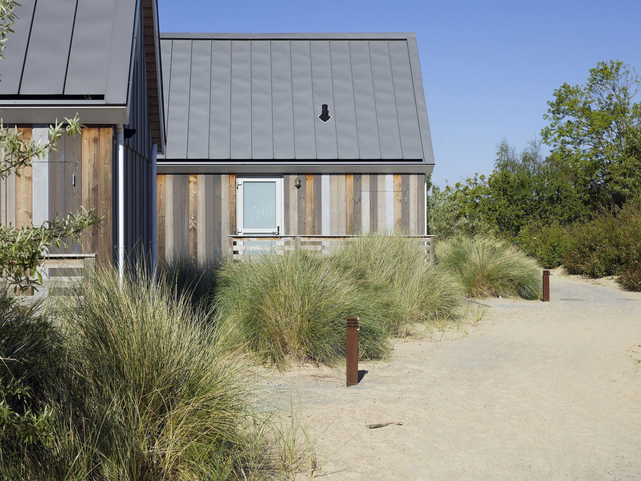 De buitenkant van Beach Resort Nieuwvliet-Bad 1 in Nieuwvliet-Bad