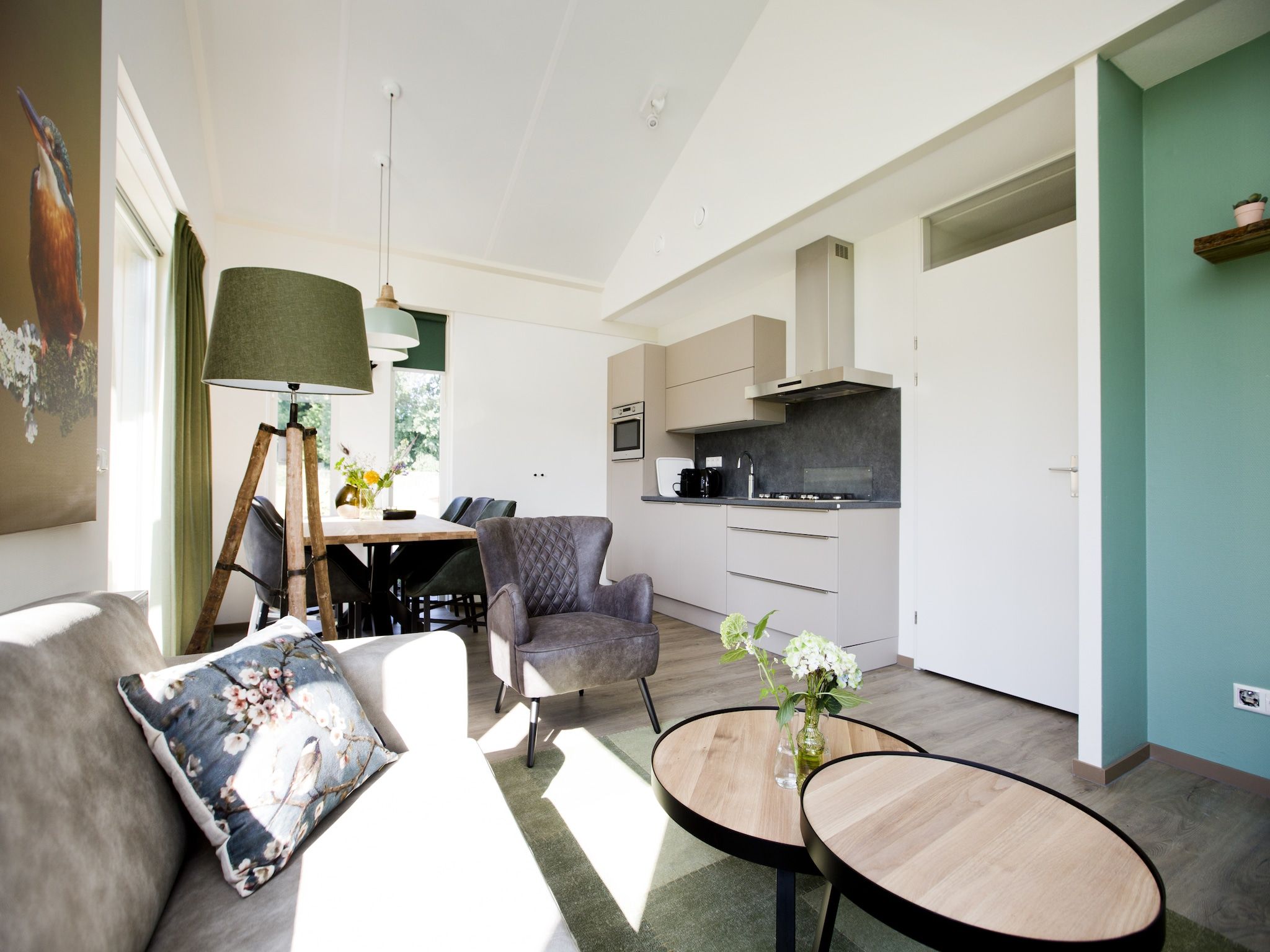 De keuken van Landgoed De IJsvogel 7 in Voorthuizen