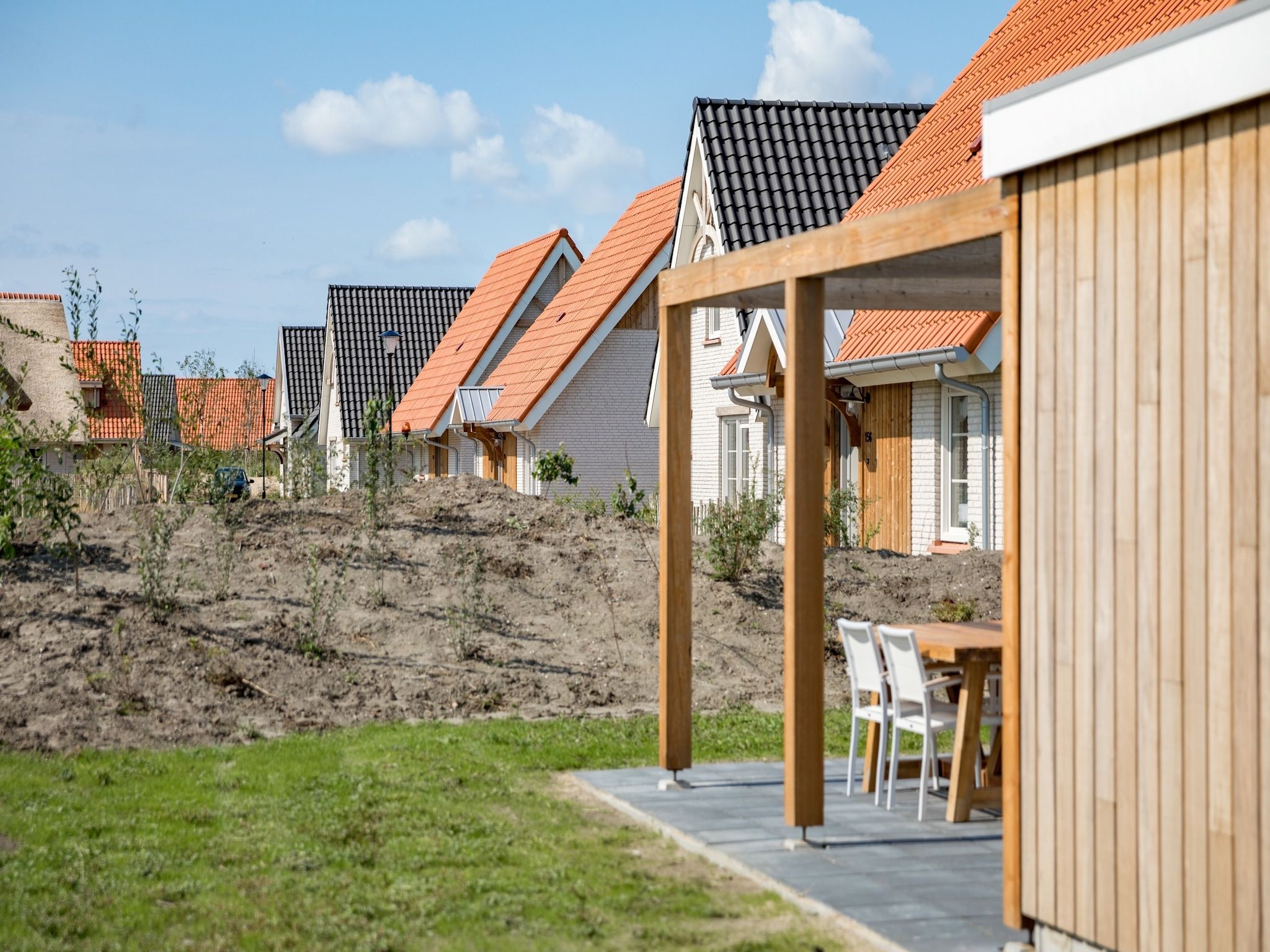 Het uitzicht vanaf Beach Resort Nieuwvliet-Bad 2 in Nieuwvliet-Bad