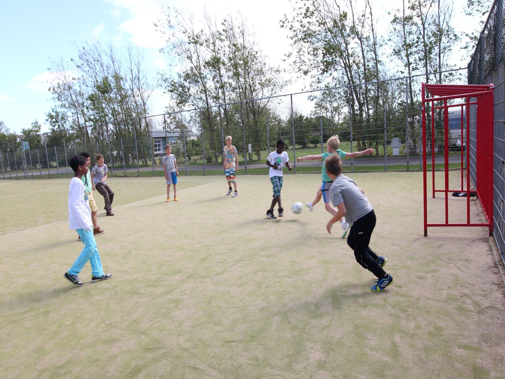 Parkfaciliteiten bij Vakantiepark Callassande 2 in Callantsoog