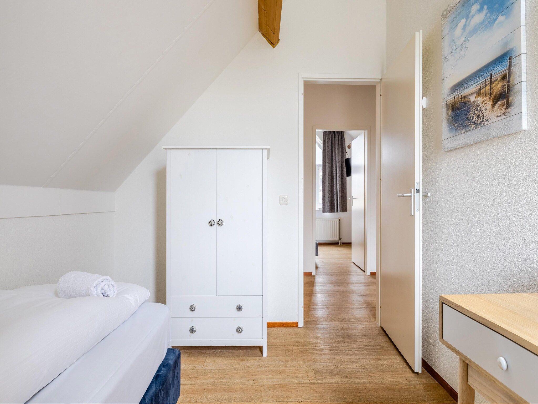 Een slaapkamer van Noordzee Résidence De Banjaard 13 in Kamperland