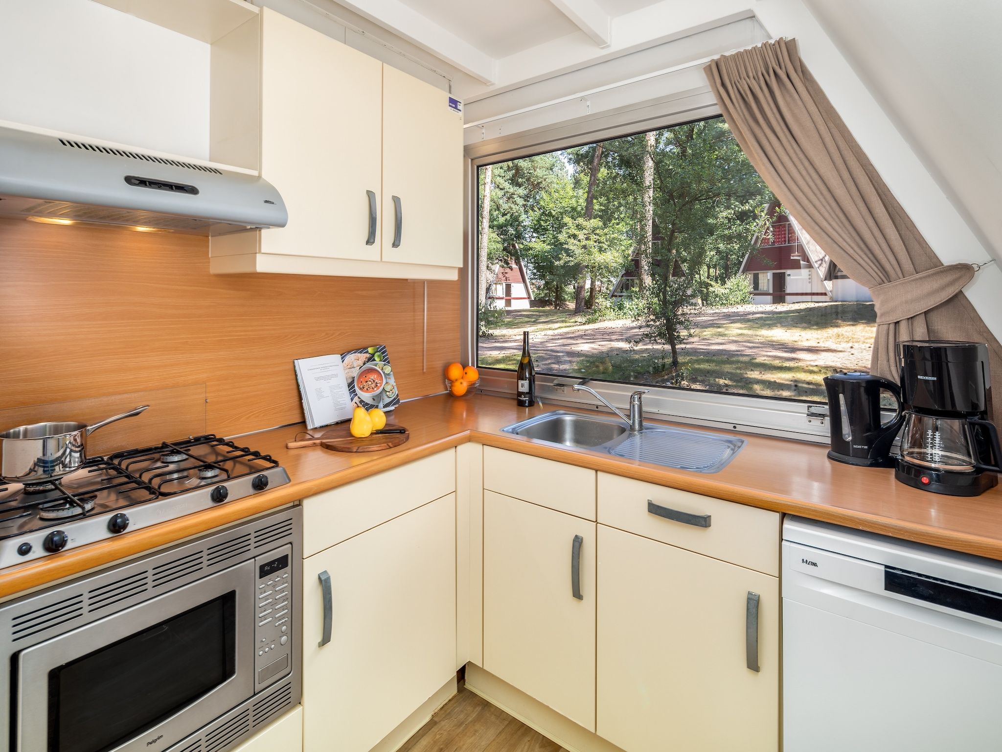 De keuken van Bospark 't Wolfsven 7 in Mierlo