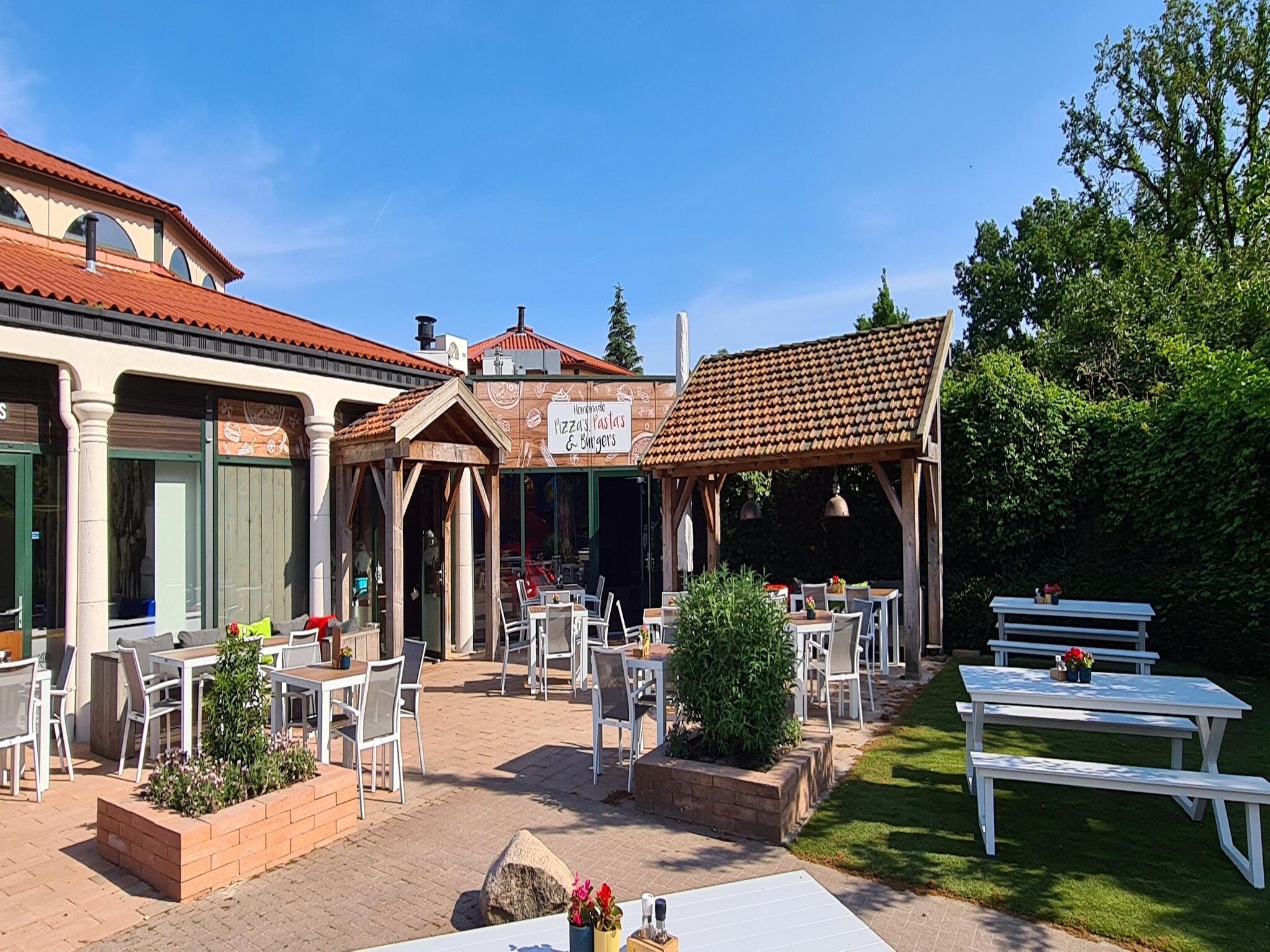 Parkfaciliteiten bij Resort Arcen 17 in Arcen