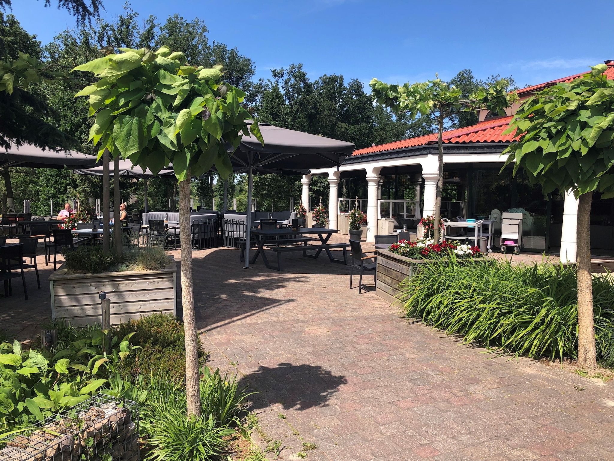 Parkfaciliteiten bij Resort Arcen 17 in Arcen