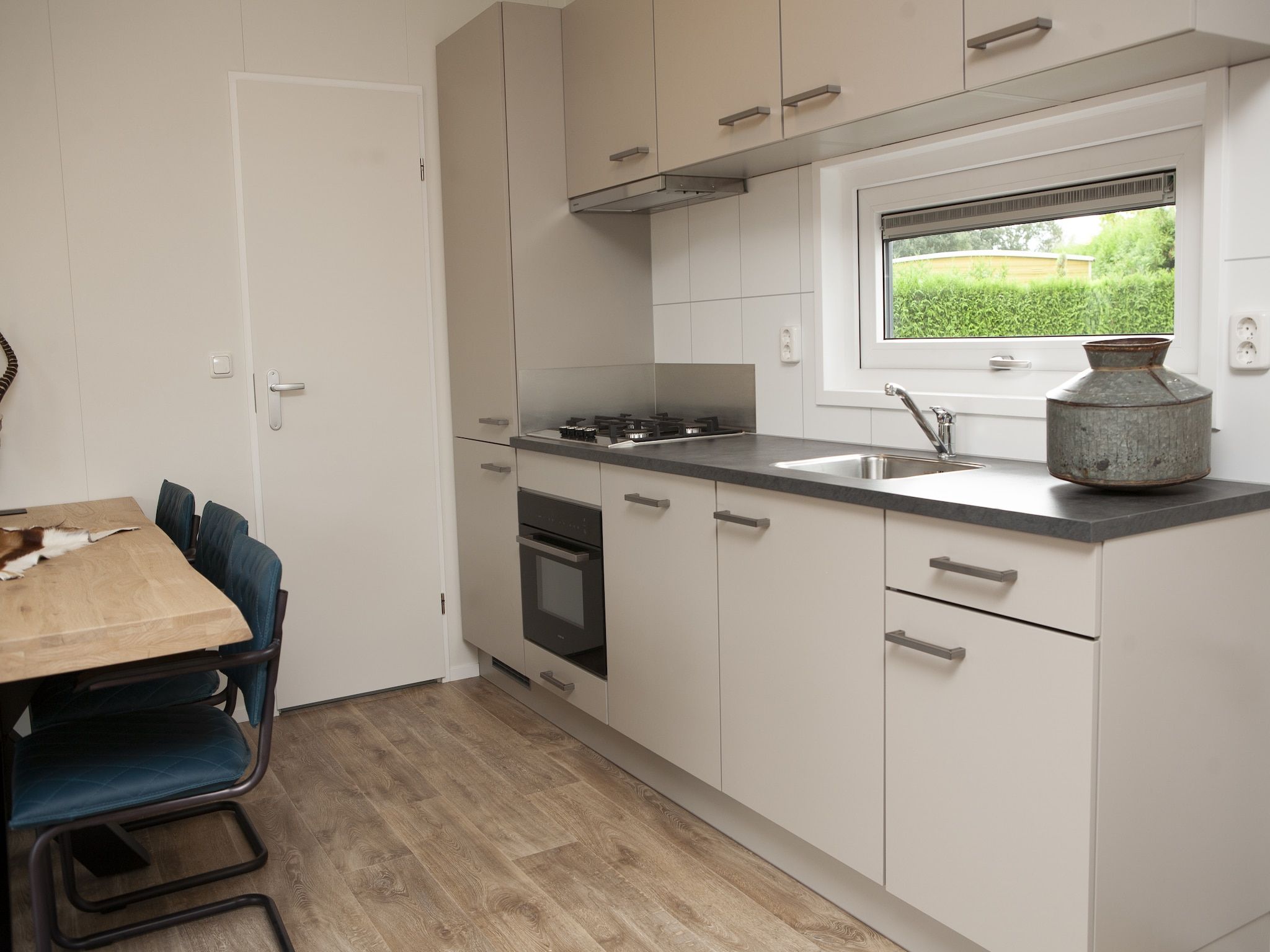 De keuken van Recreatiepark de Boshoek 21 in Voorthuizen