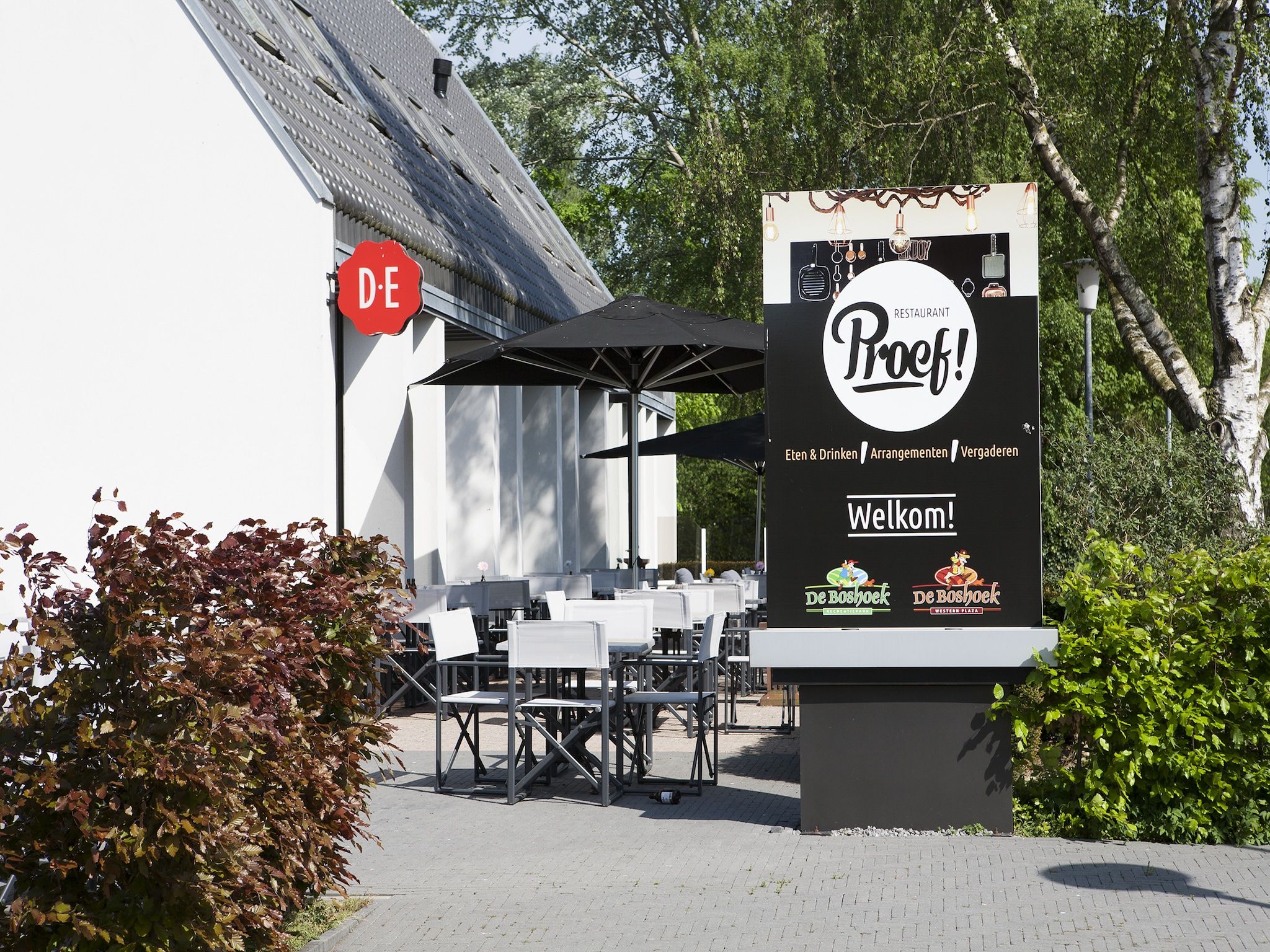 Parkfaciliteiten bij Recreatiepark de Boshoek 21 in Voorthuizen