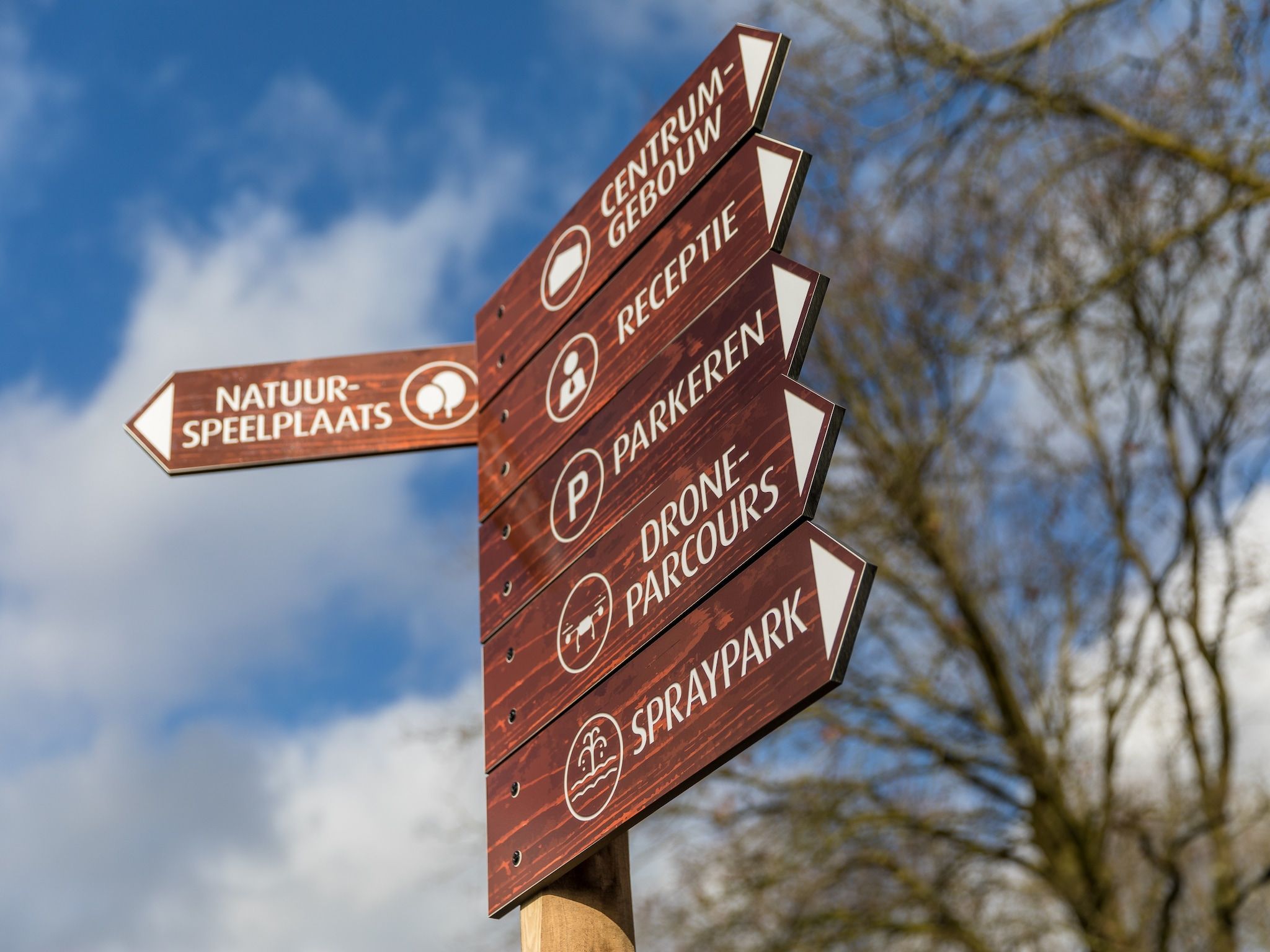 Parkfaciliteiten bij Vakantiepark Schaijk 2 in Schaijk