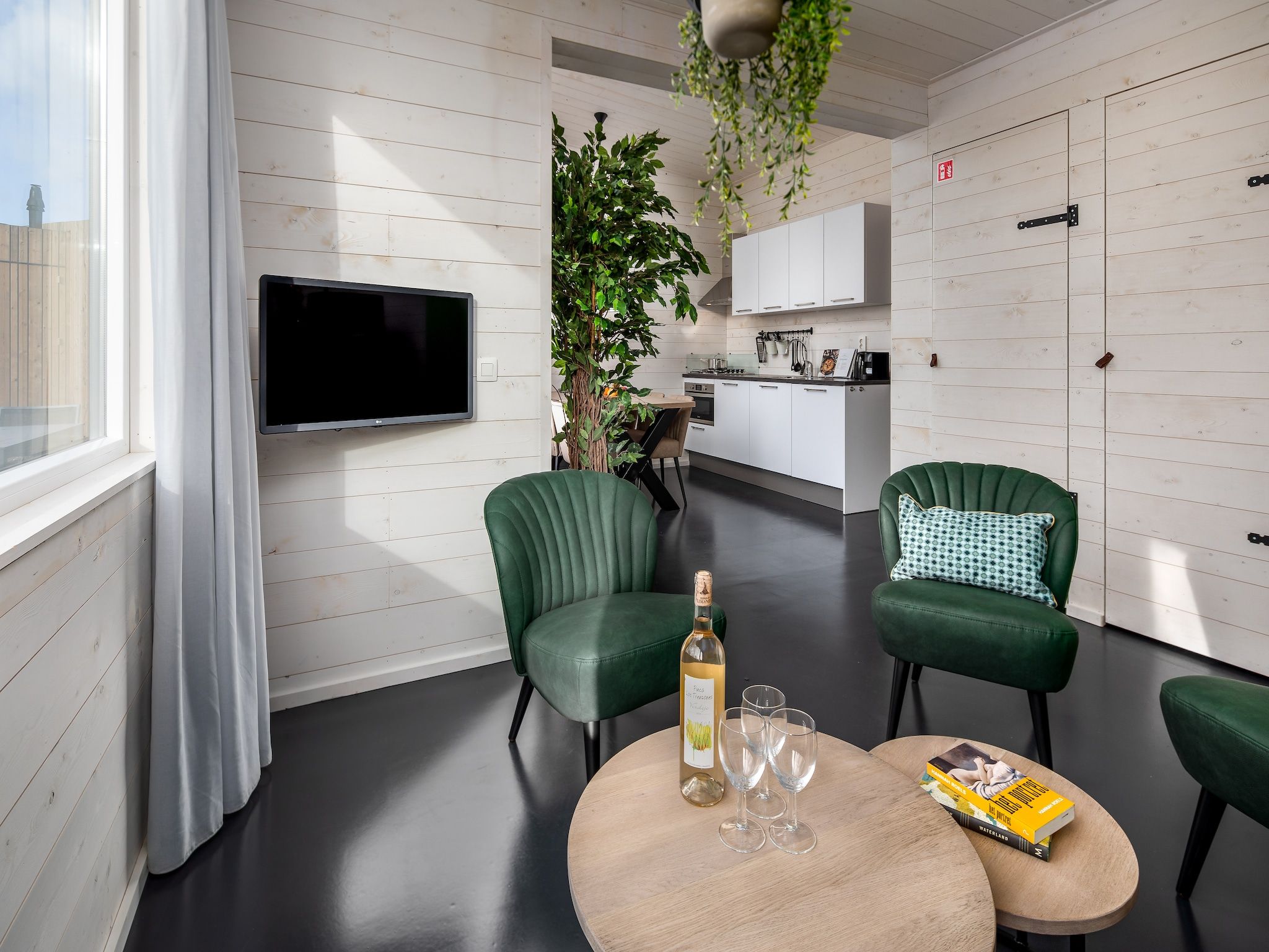 De eetkamer van Vakantiepark Schaijk 2 in Schaijk
