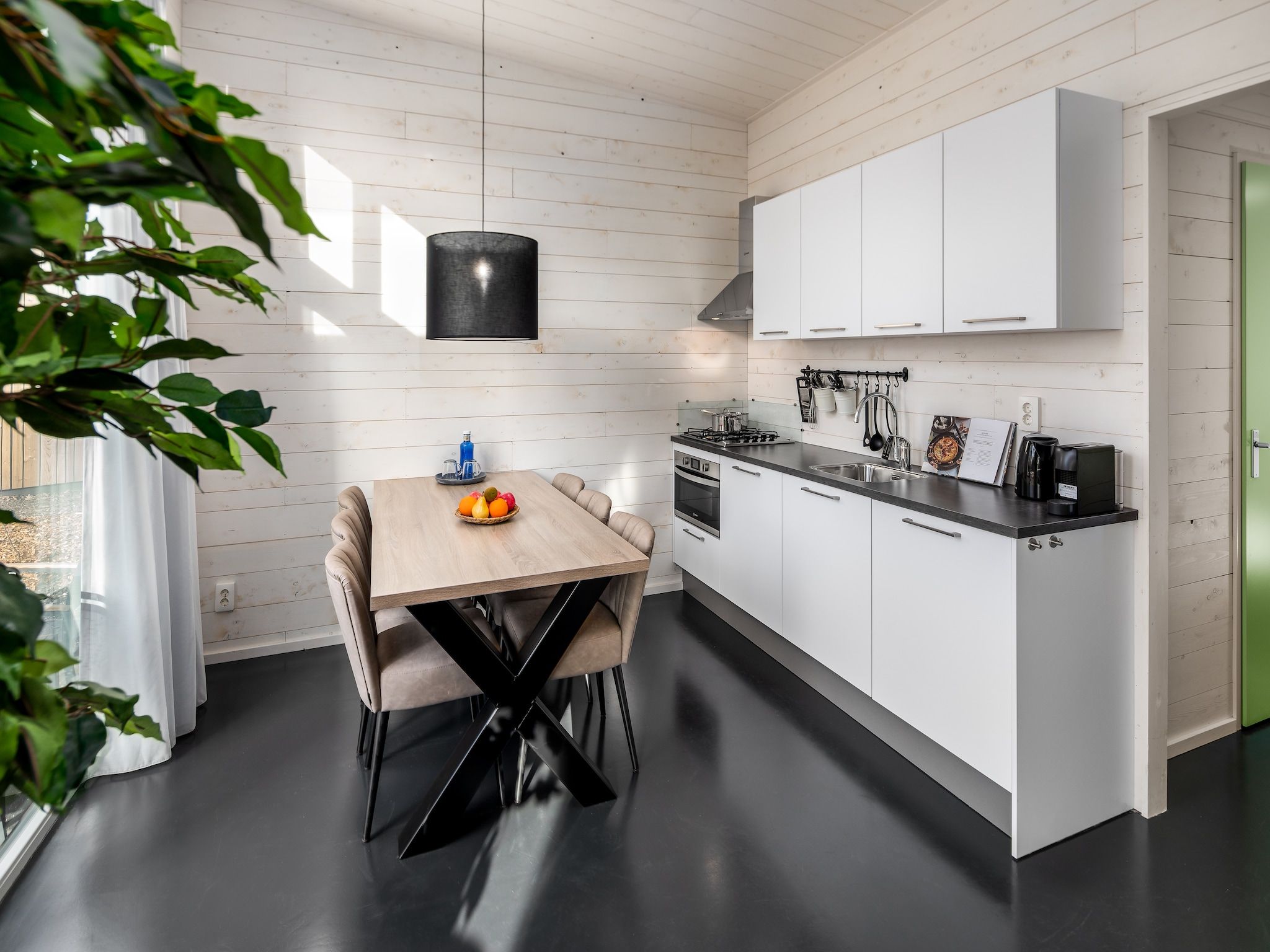De keuken van Vakantiepark Schaijk 2 in Schaijk