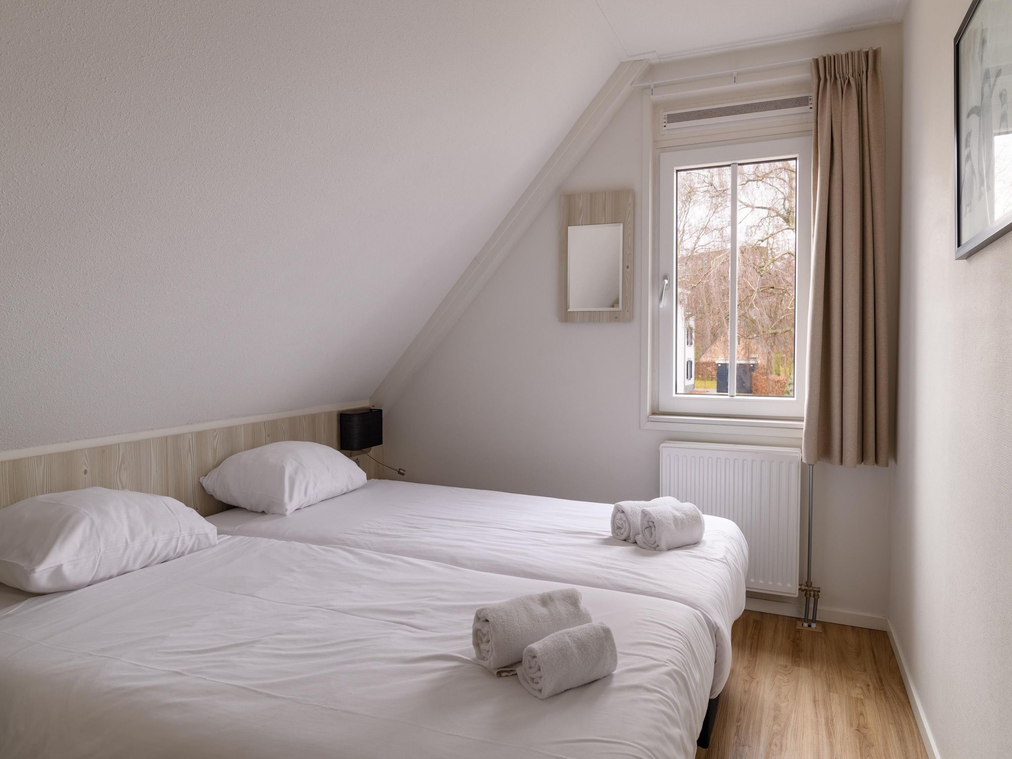 Een slaapkamer van Resort Maastricht 11 in Maastricht