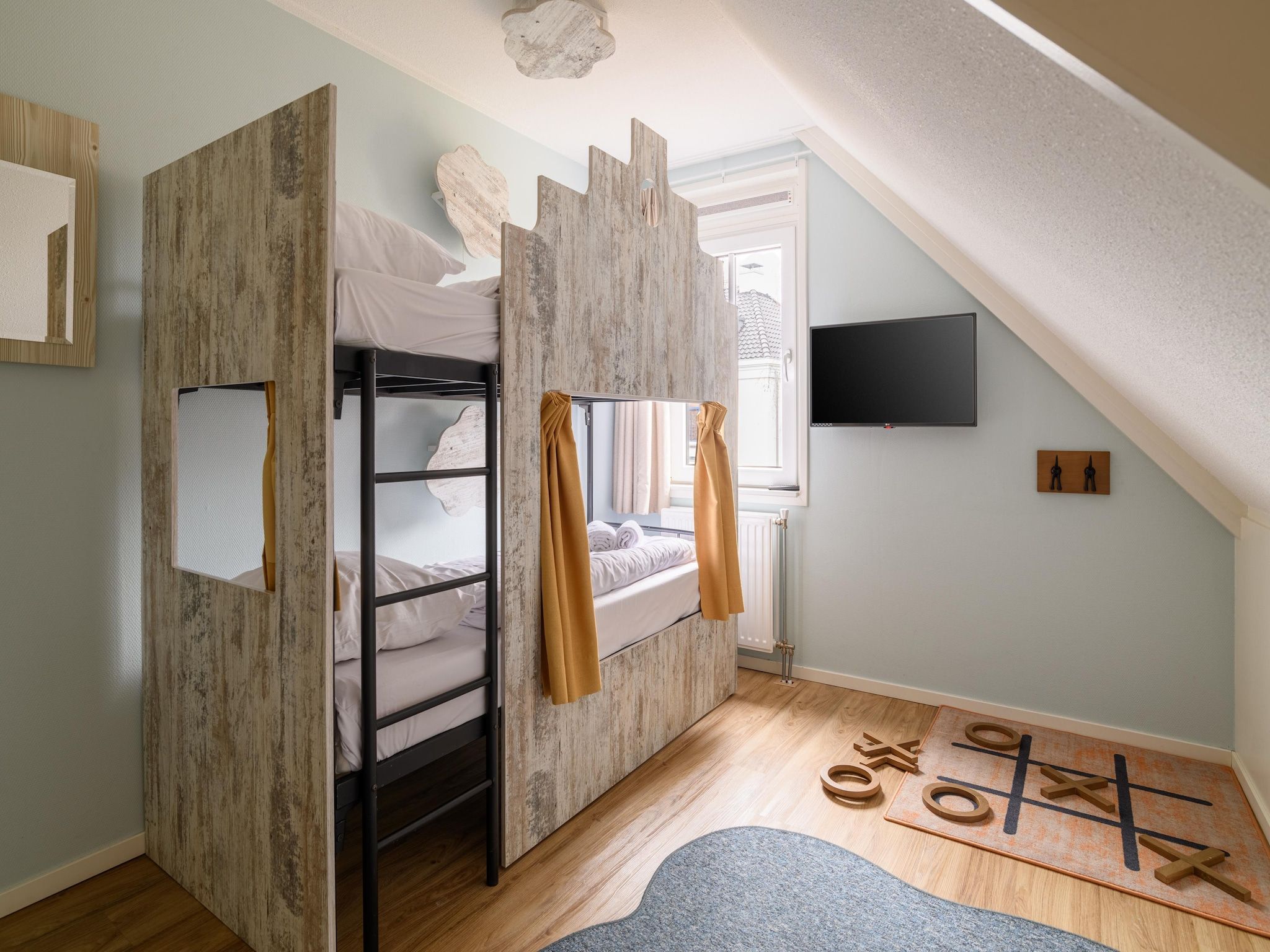 Een slaapkamer van Resort Maastricht 11 in Maastricht