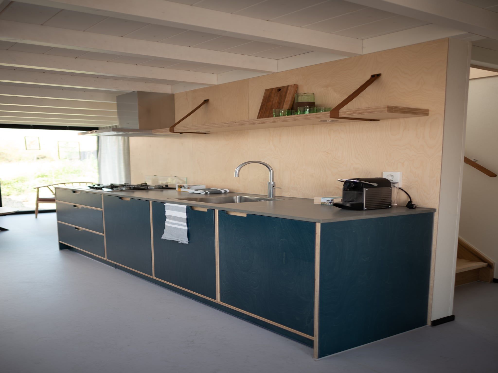 De keuken van Sea Lodges Zandvoort  4 in Zandvoort