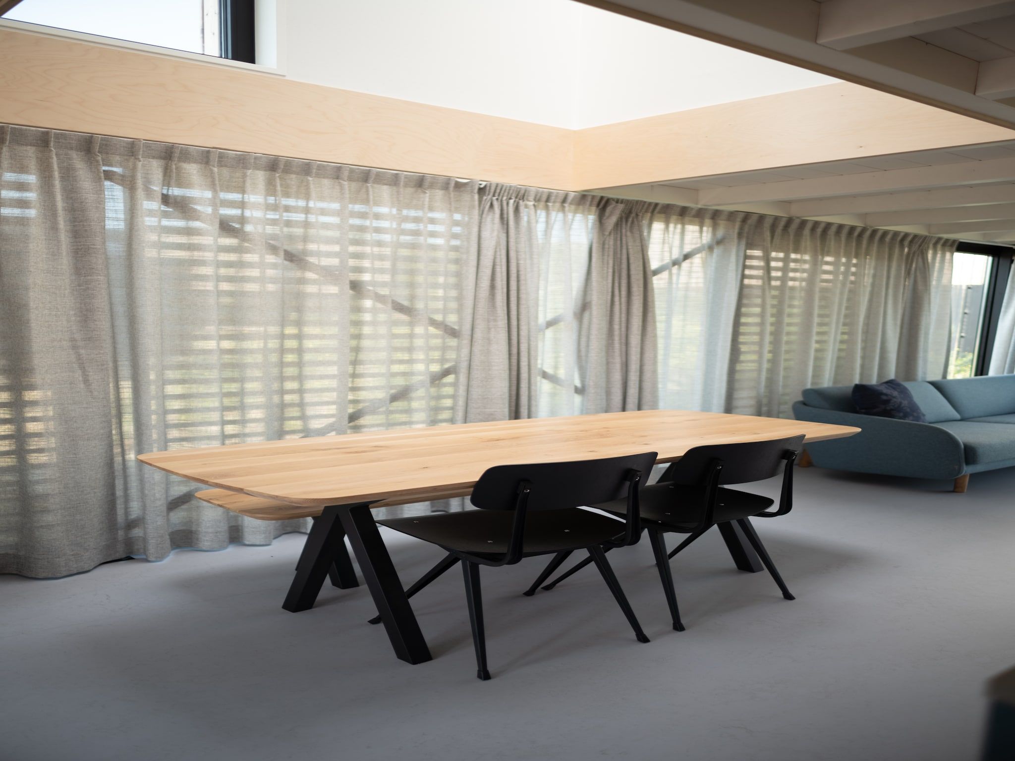 De woonkamer van Sea Lodges Zandvoort  4 in Zandvoort