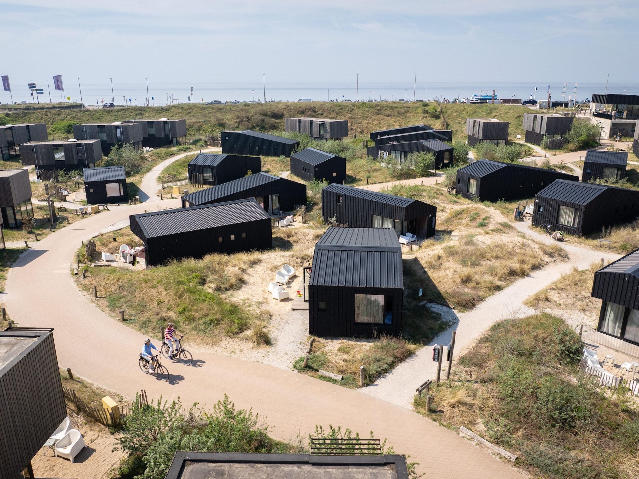 Parkfaciliteiten bij Sea Lodges Zandvoort  4 in Zandvoort