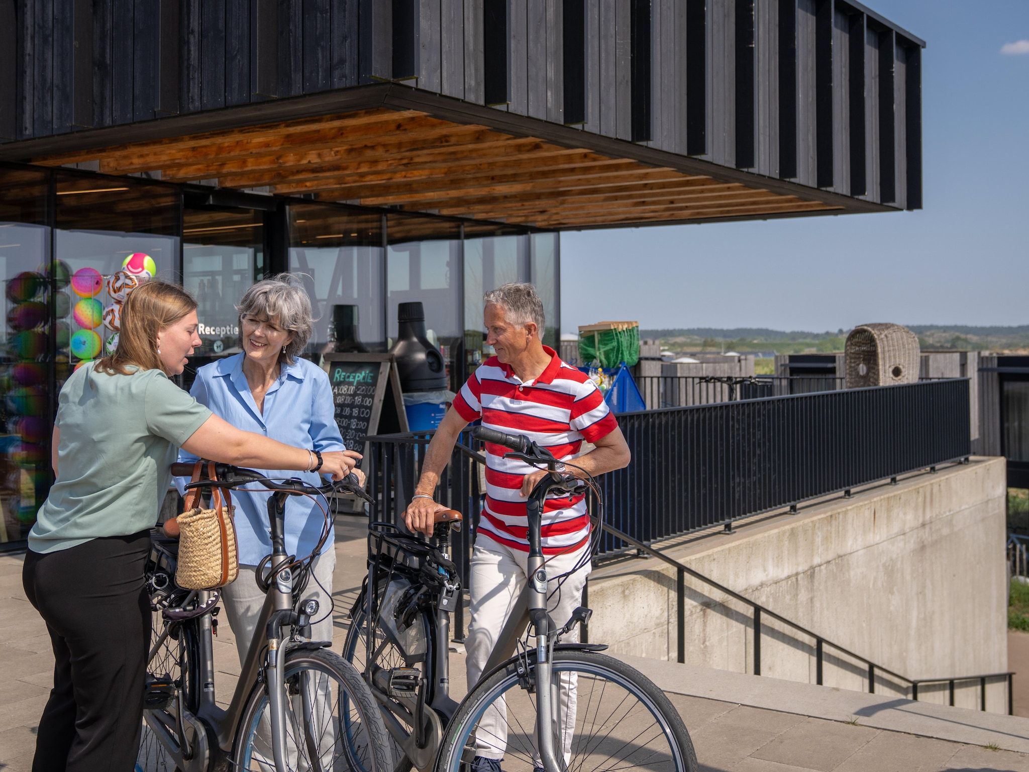 Parkfaciliteiten bij Sea Lodges Zandvoort  4 in Zandvoort