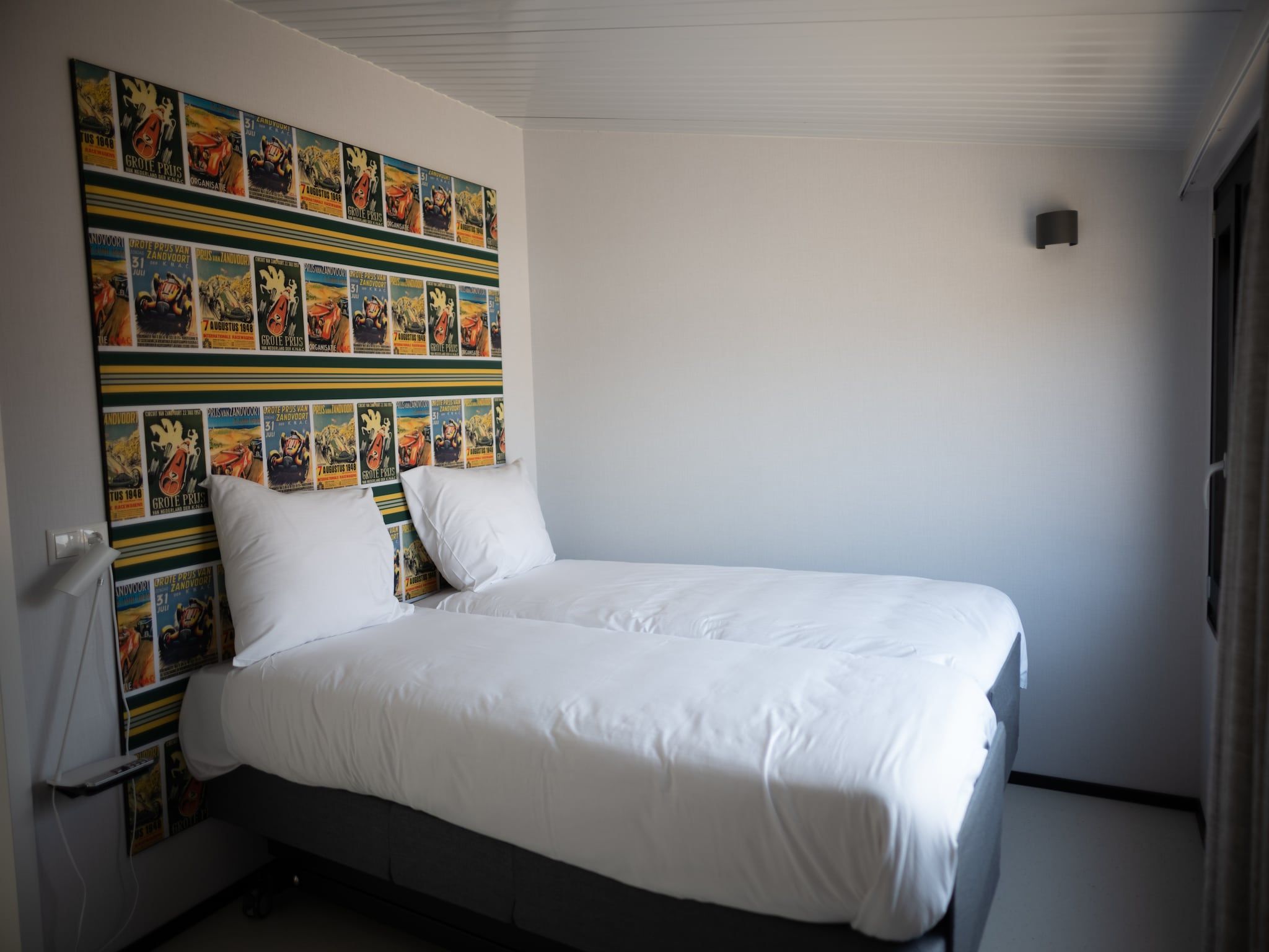 Een slaapkamer van Sea Lodges Zandvoort 1 in Zandvoort