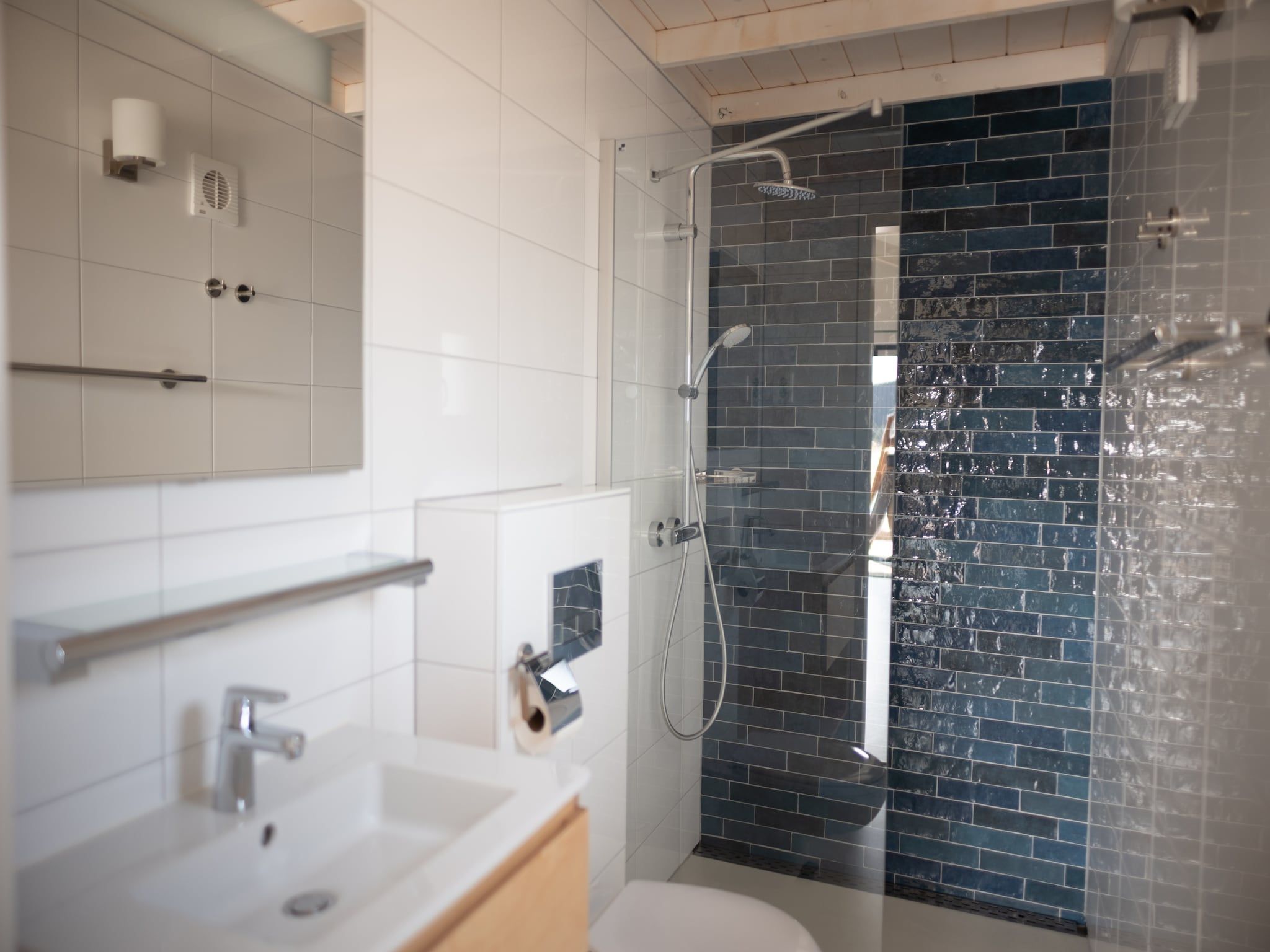 De badkamer van Sea Lodges Zandvoort 3 in Zandvoort