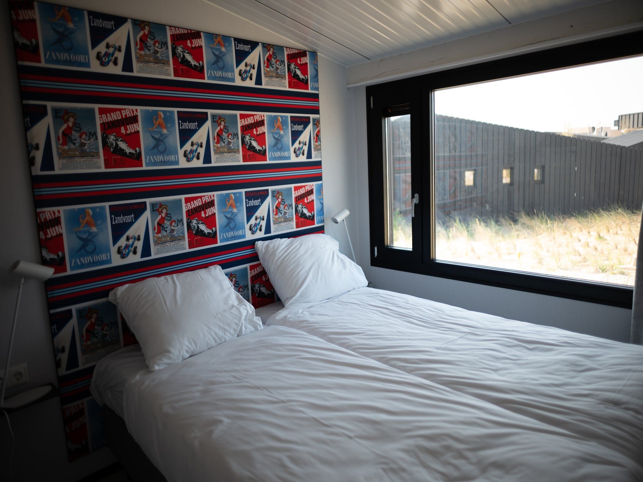 Een slaapkamer van Sea Lodges Zandvoort 9 in Zandvoort