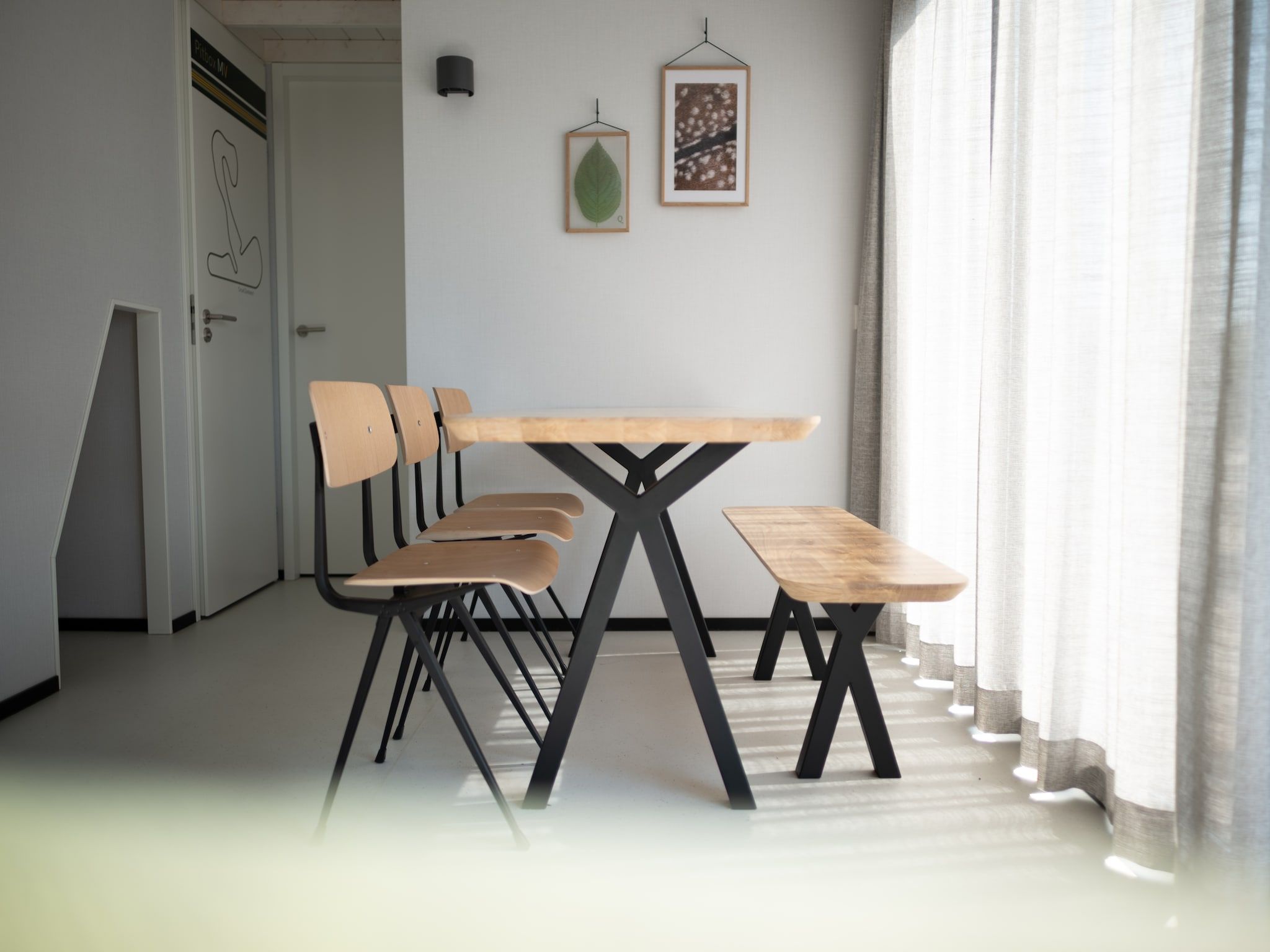 De woonkamer van Sea Lodges Zandvoort 9 in Zandvoort