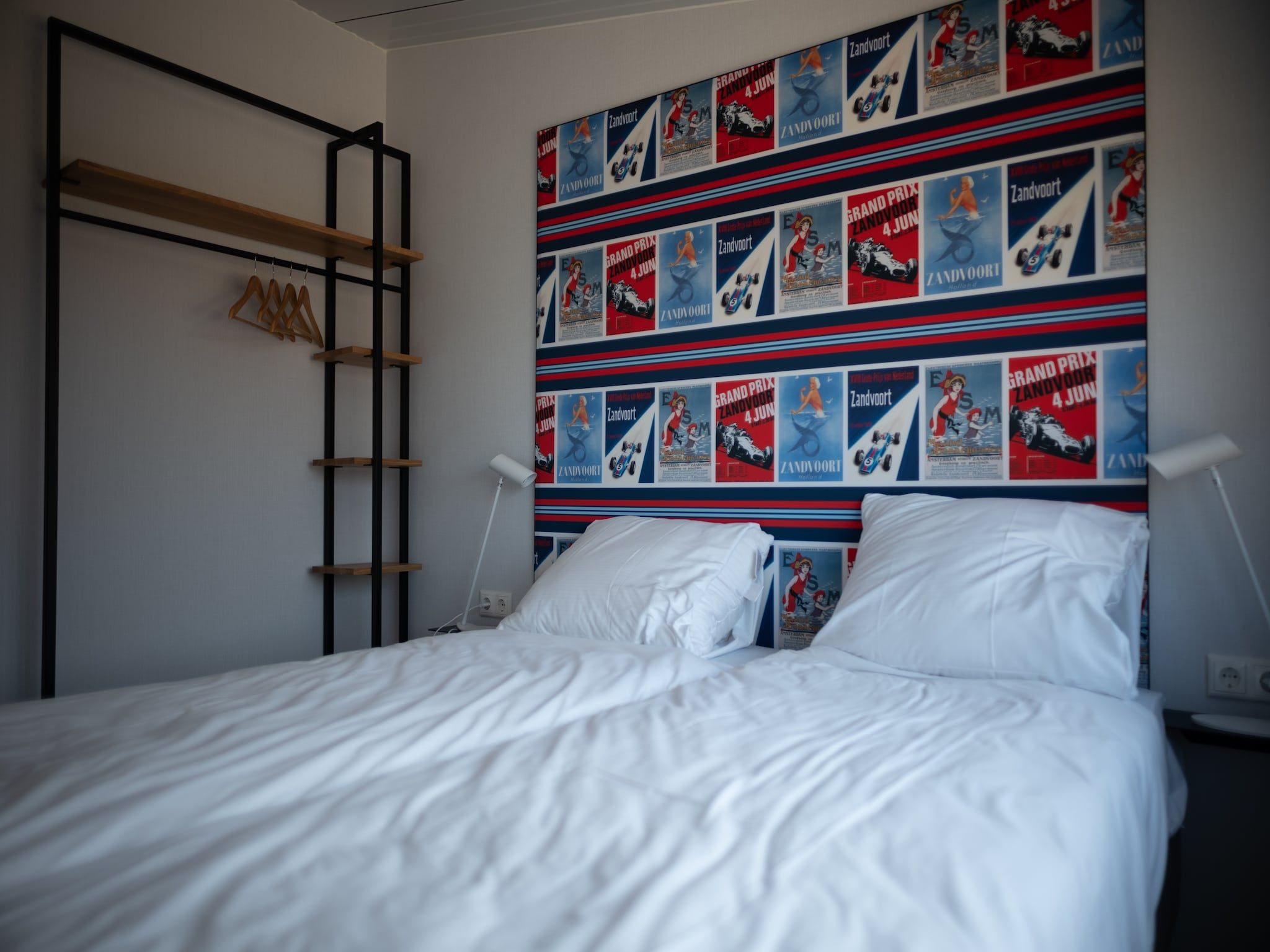 Een slaapkamer van Sea Lodges Zandvoort 9 in Zandvoort