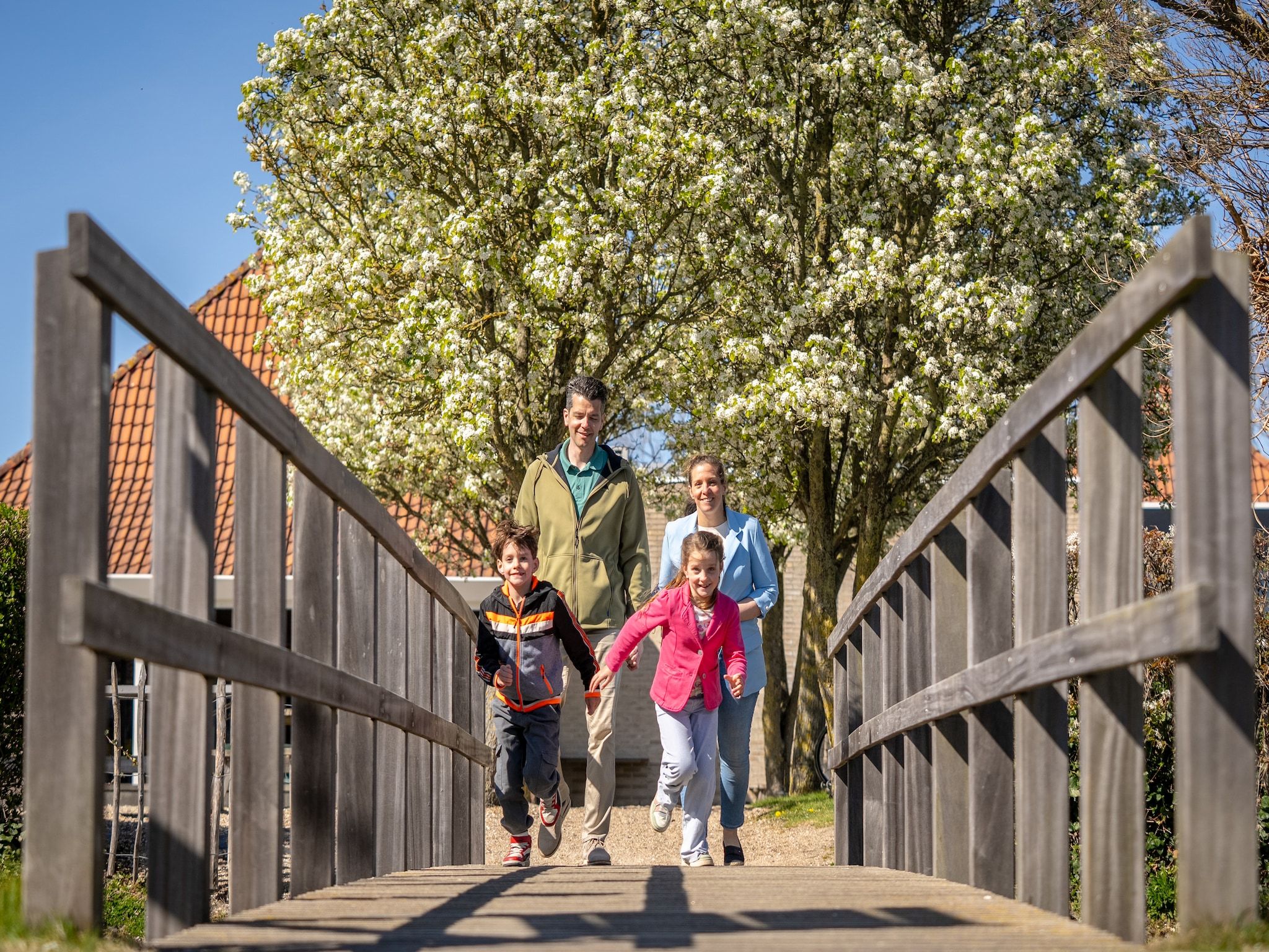 Parkfaciliteiten bij Vakantiepark de Soeten Haert 18 in Renesse