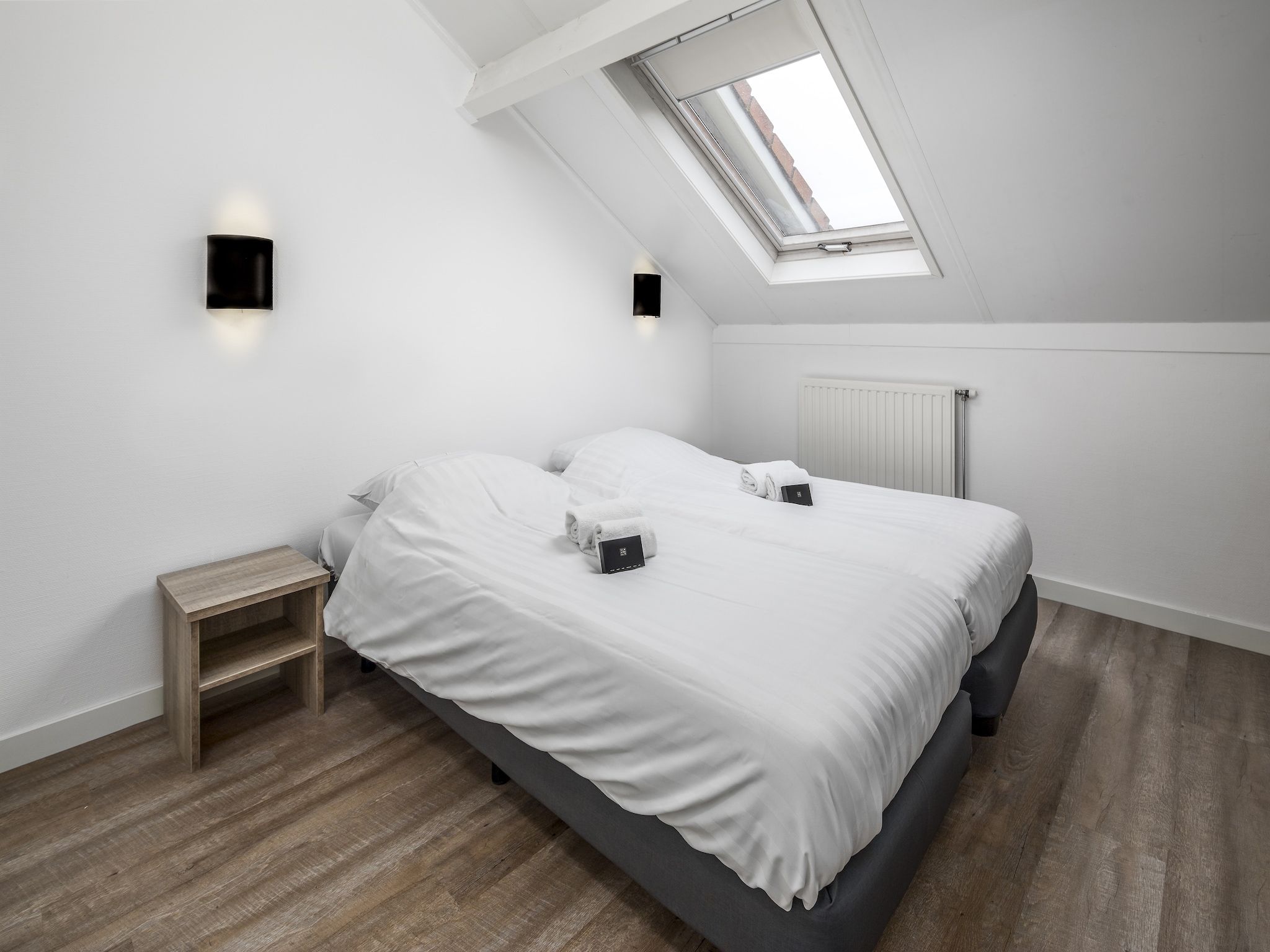 Een slaapkamer van Vakantiepark de Soeten Haert 18 in Renesse