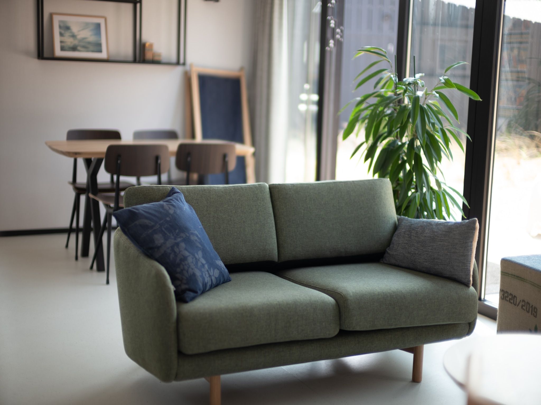 De woonkamer van Sea Lodges Zandvoort 3 in Zandvoort