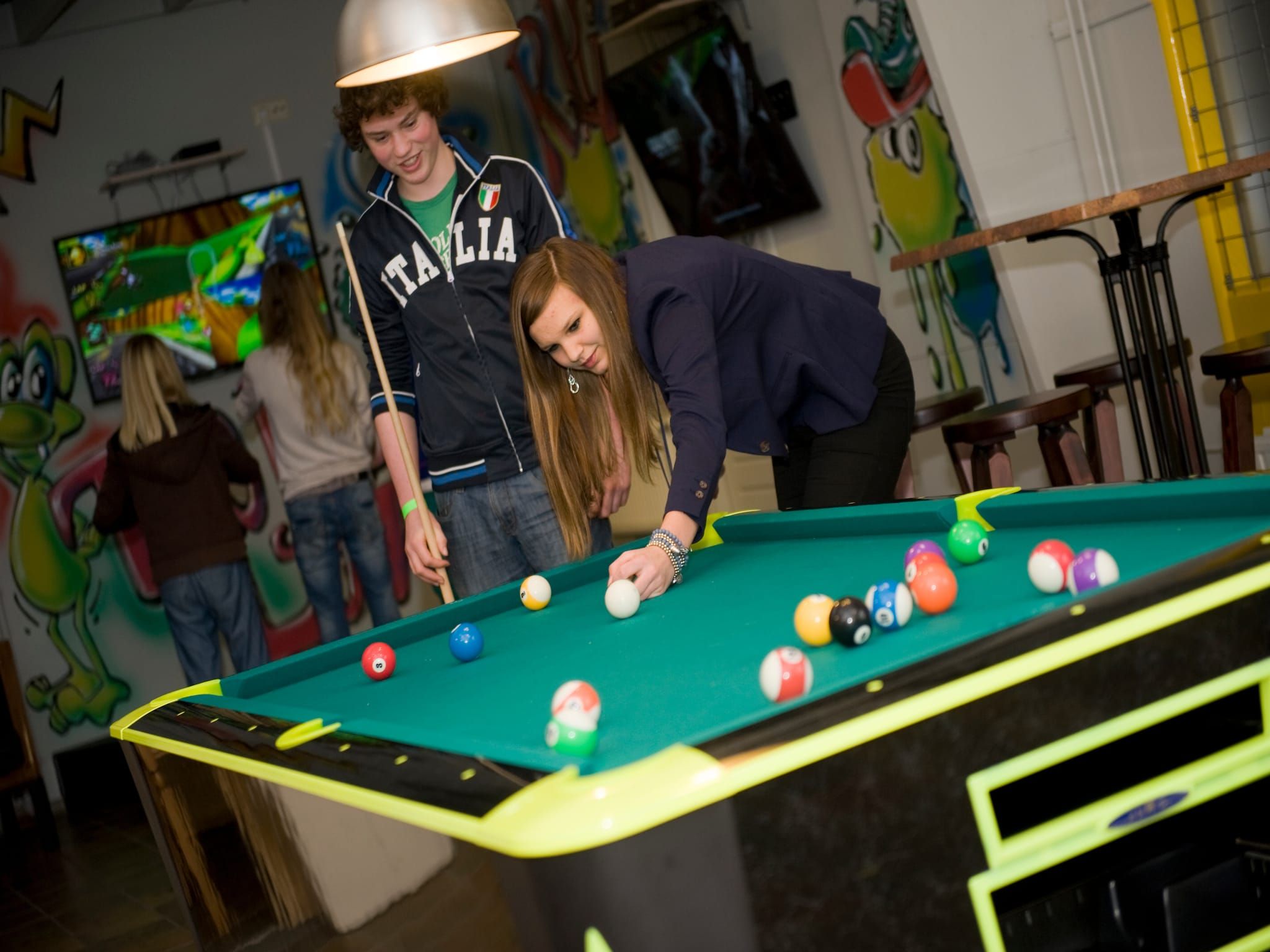 Parkfaciliteiten bij Water Village 1 in Kamperland