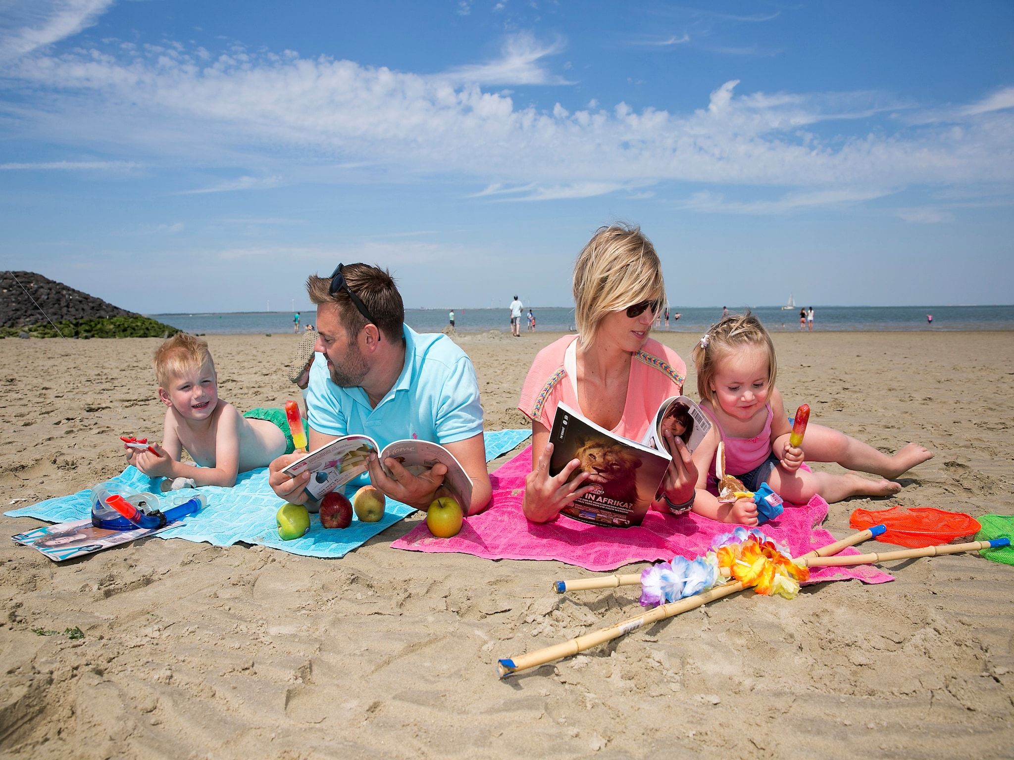 Parkfaciliteiten bij Water Village 1 in Kamperland