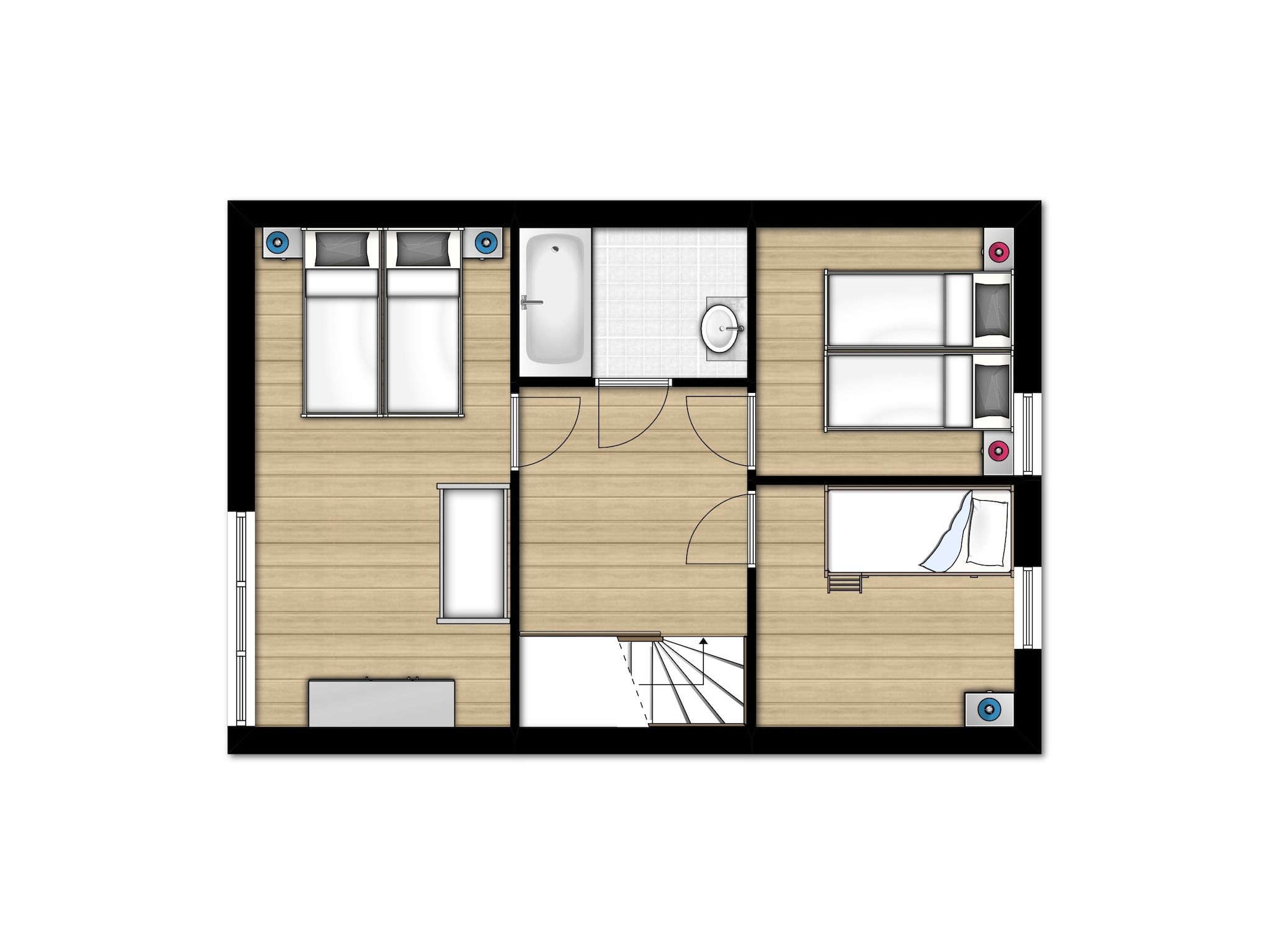 Voorzieningen bij Vakantiepark Zeebad 9 in Breskens