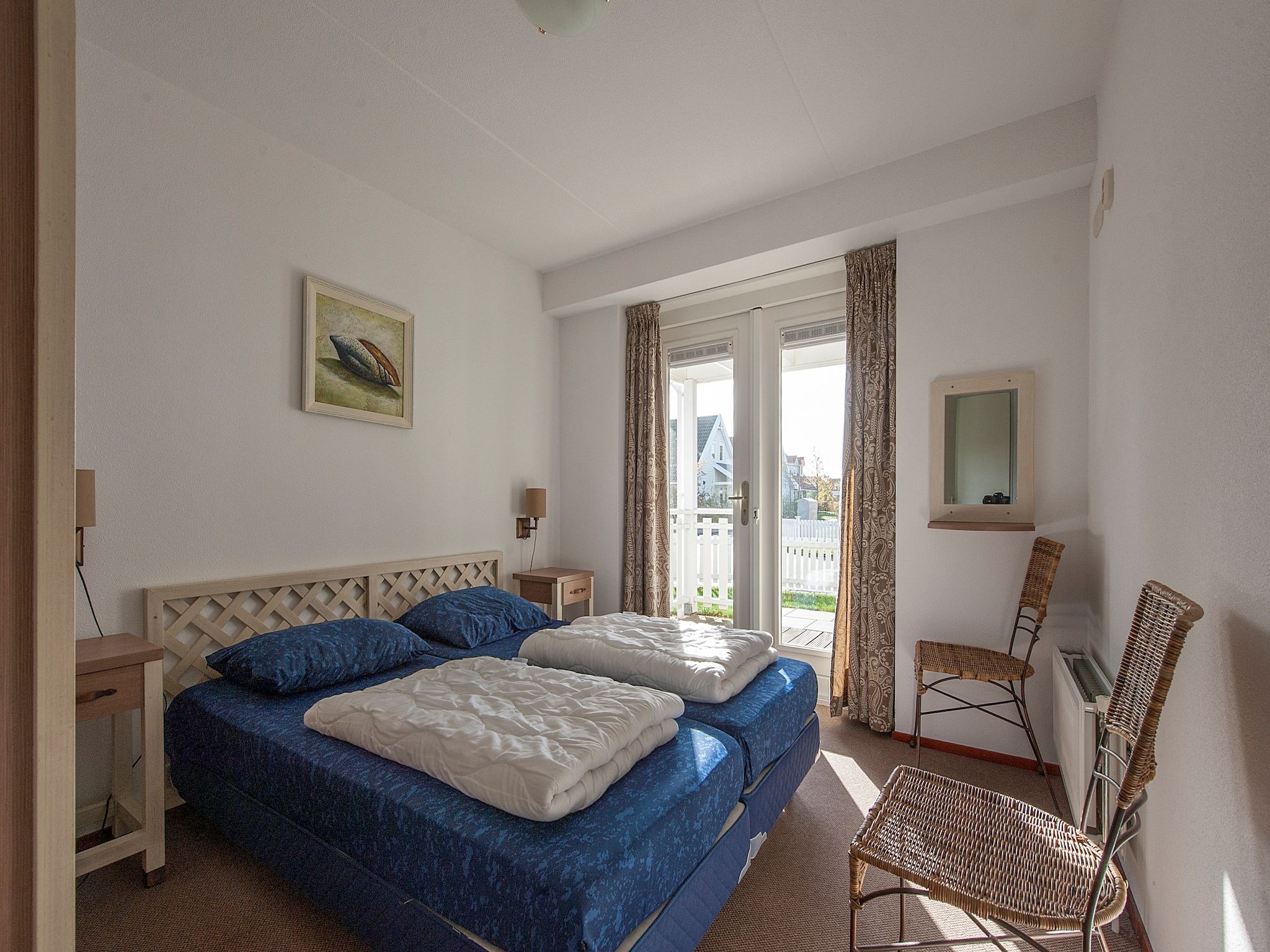 Een slaapkamer van Aquadelta 38 in Bruinisse