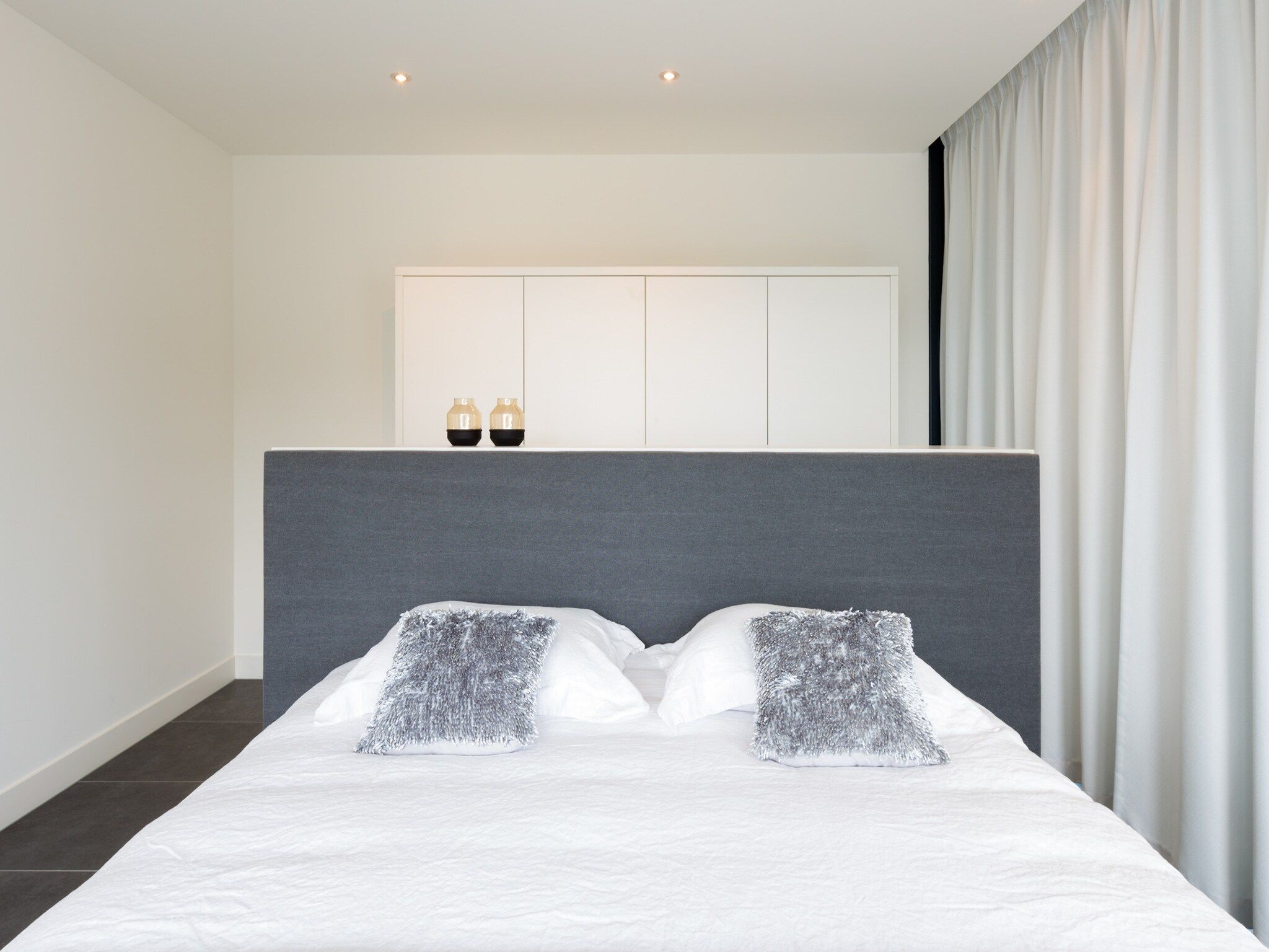 Een slaapkamer van Harbour Village 1 in Arnemuiden