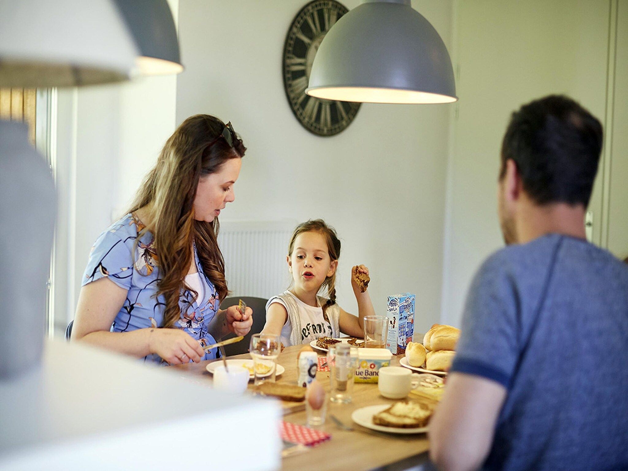 De eetkamer van Buitenhof De Leistert 20 in Roggel