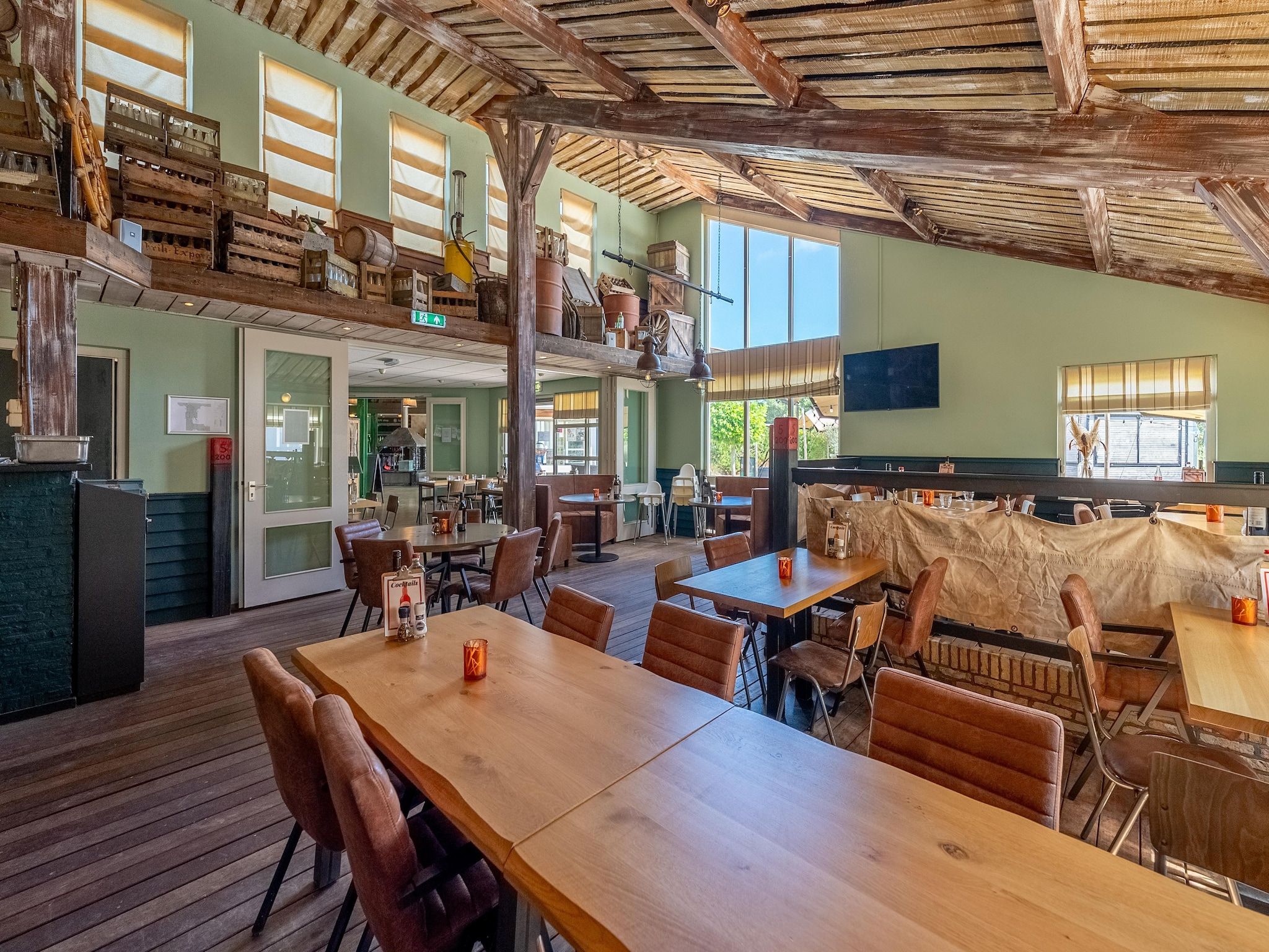 Parkfaciliteiten bij Vakantiepark Boomhiemke 13 in Hollum