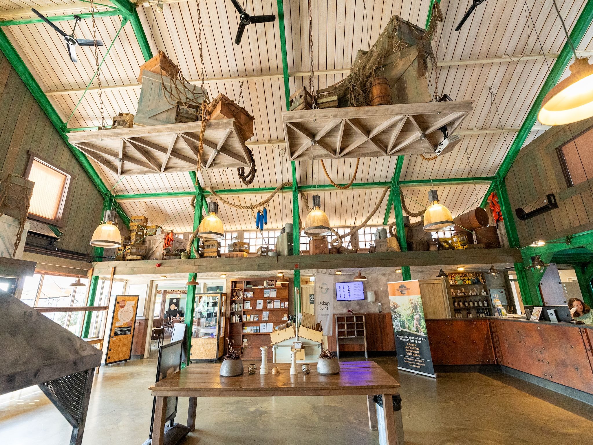 Parkfaciliteiten bij Vakantiepark Boomhiemke 13 in Hollum