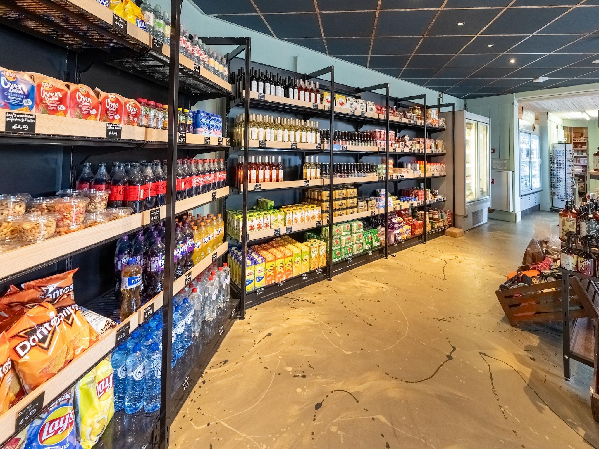 Parkfaciliteiten bij Vakantiepark Boomhiemke 13 in Hollum