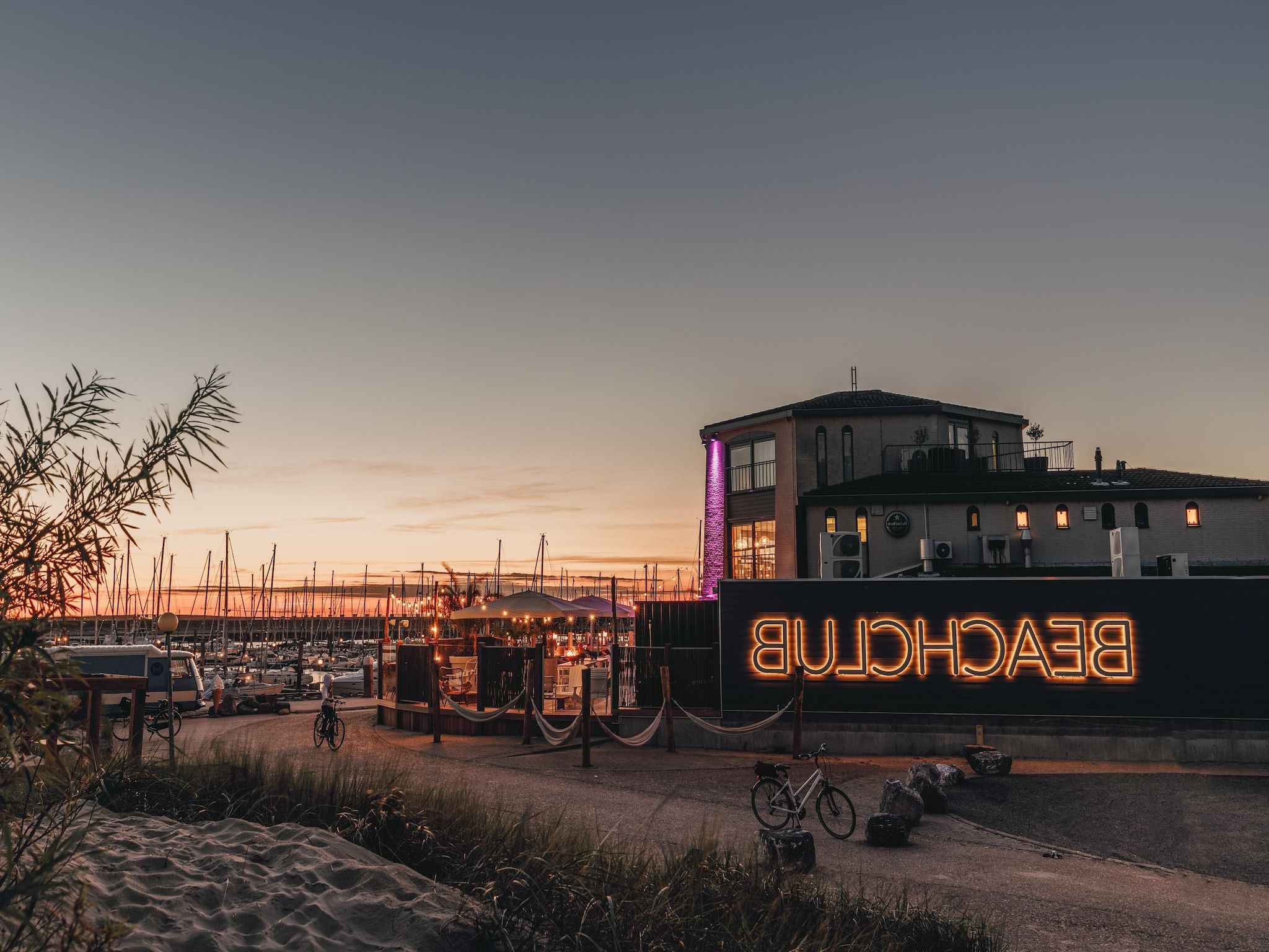 Het uitzicht vanaf Roompot Beach Resort 21 in Kamperland