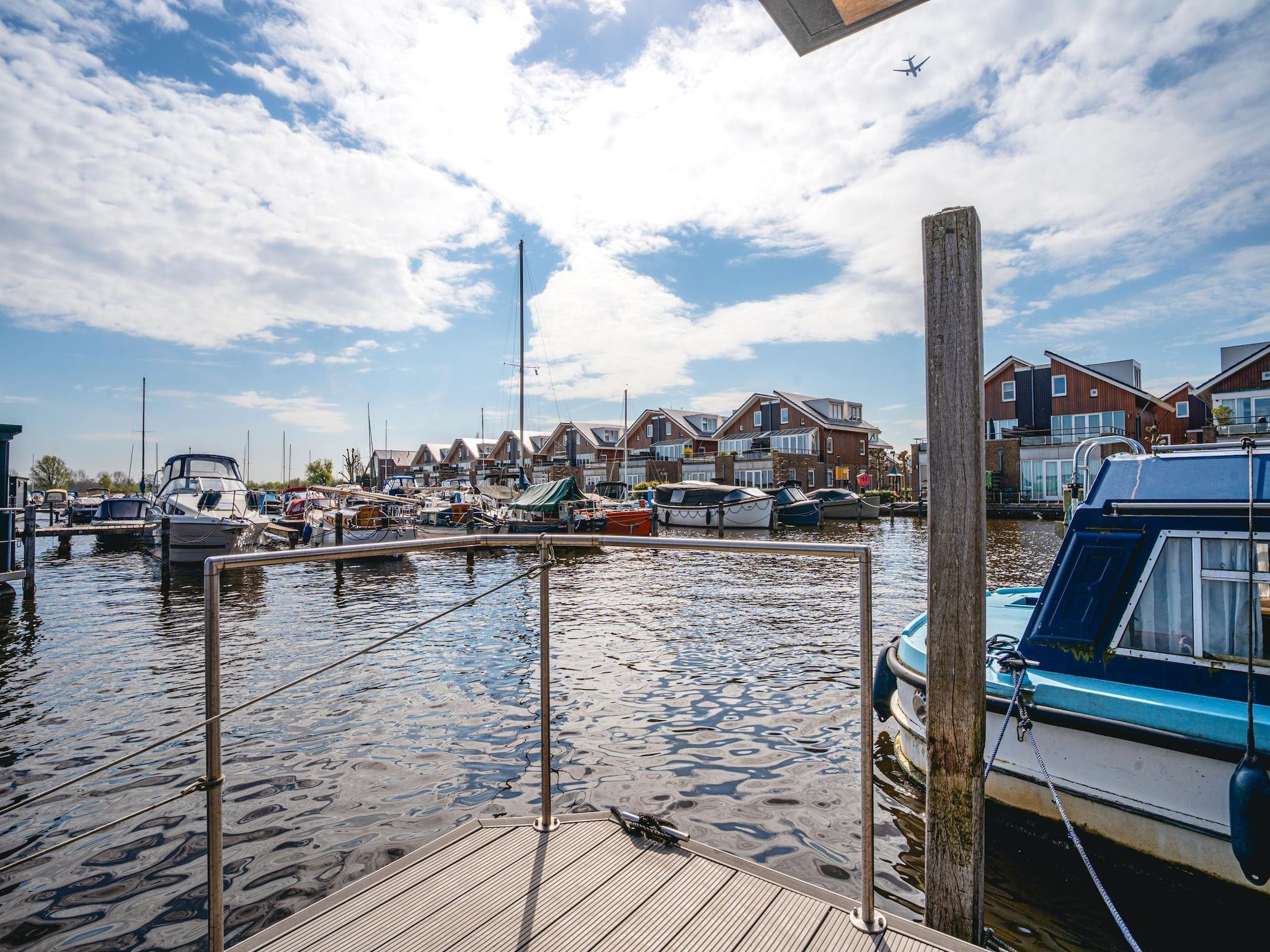 Het uitzicht vanaf Waterpark de Meerparel 9 in Uitgeest