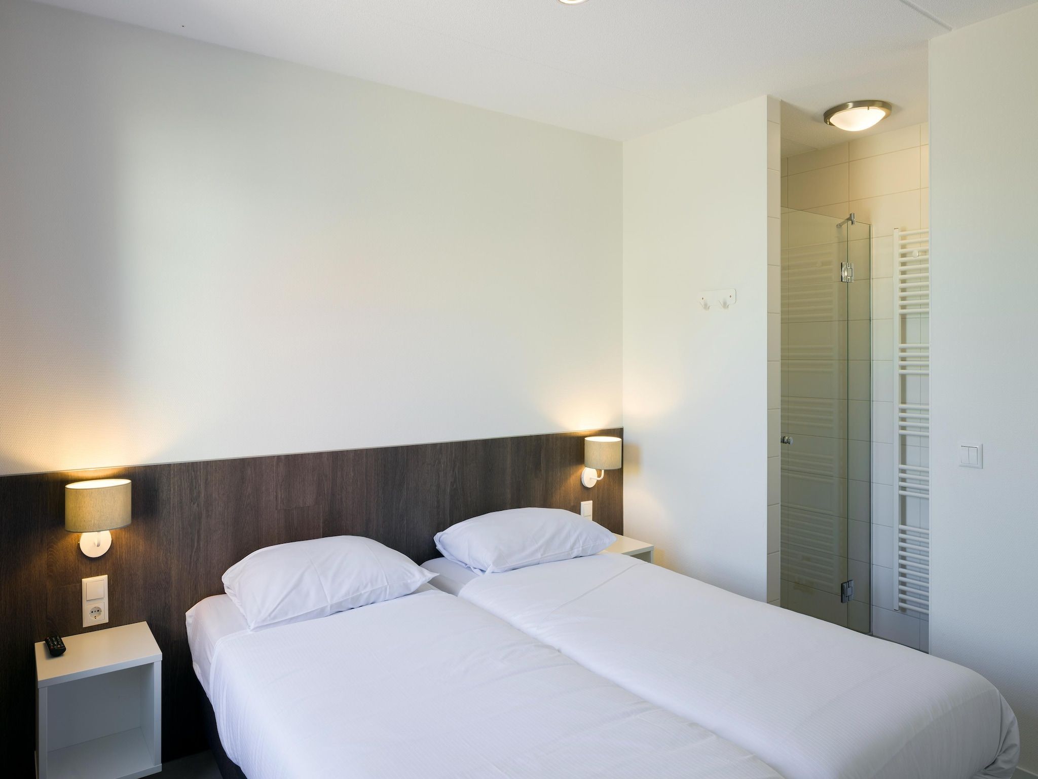 Een slaapkamer van Beach Resort Nieuwvliet-Bad 6 in Nieuwvliet-Bad