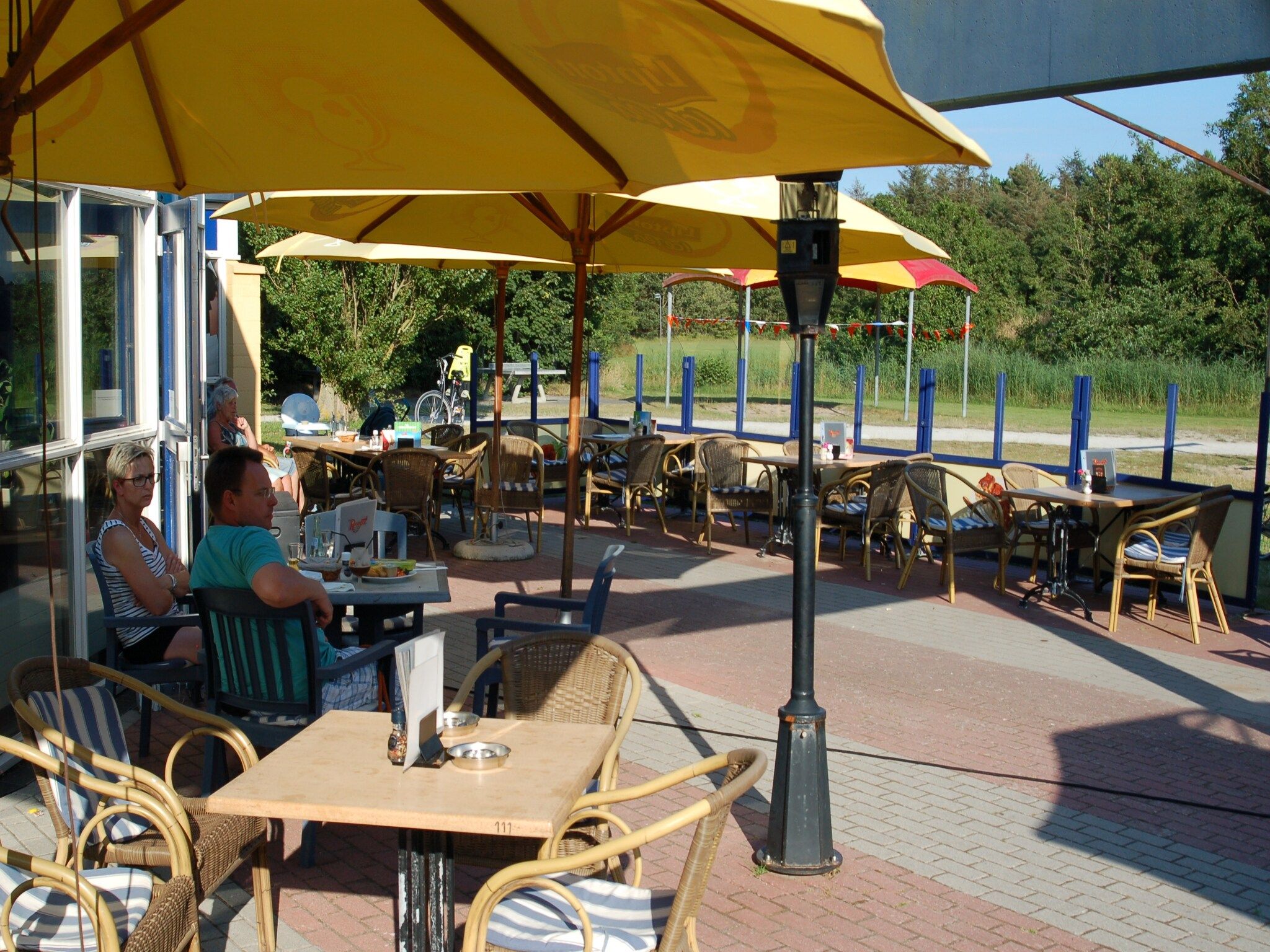 Parkfaciliteiten bij Kustpark Texel 11 in De Koog