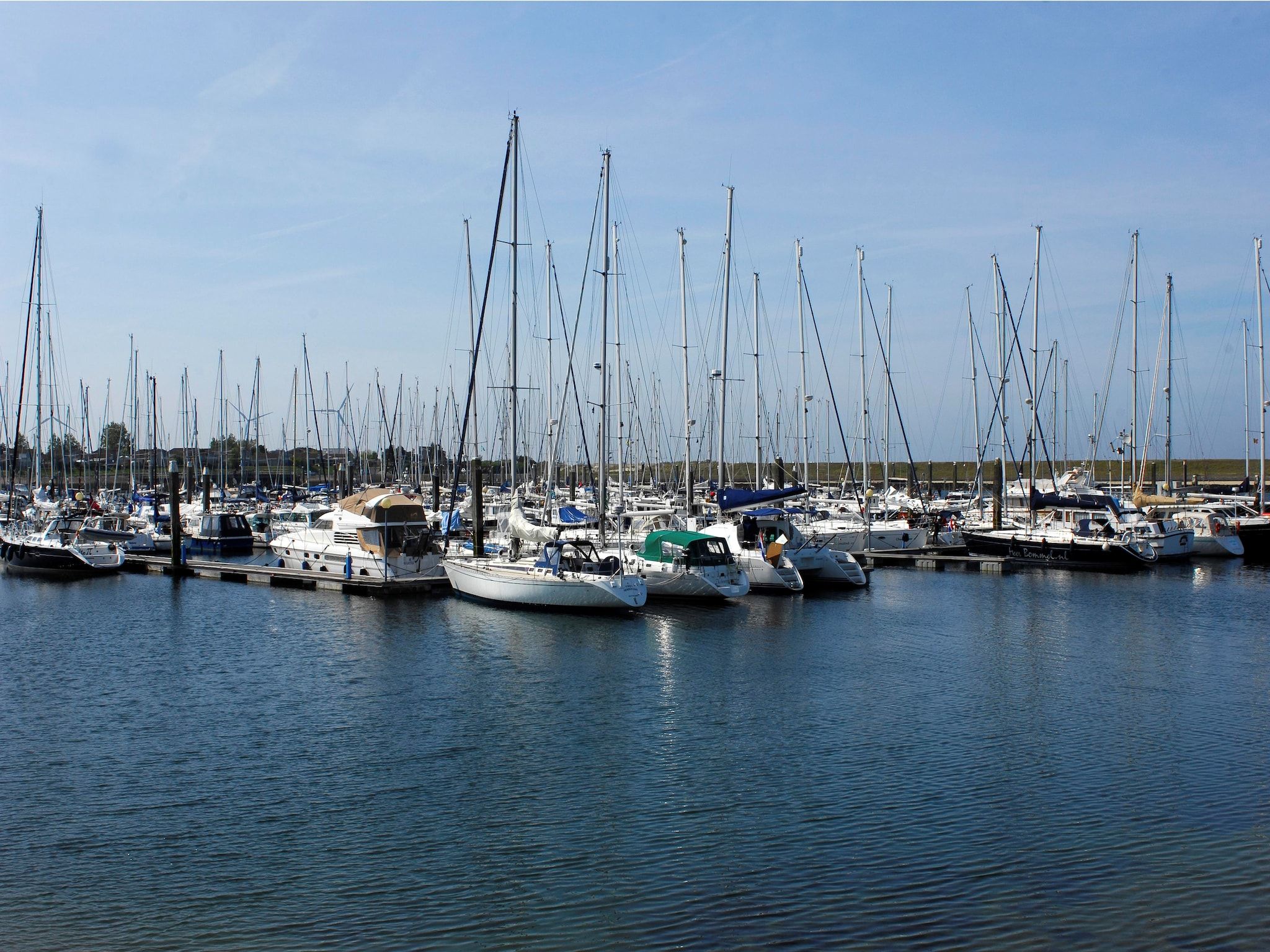 Parkfaciliteiten bij Water Village 2 in Kamperland