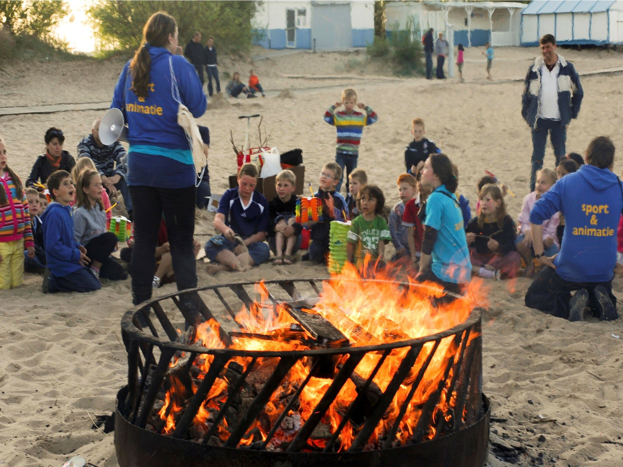 Parkfaciliteiten bij Water Village 4 in Kamperland