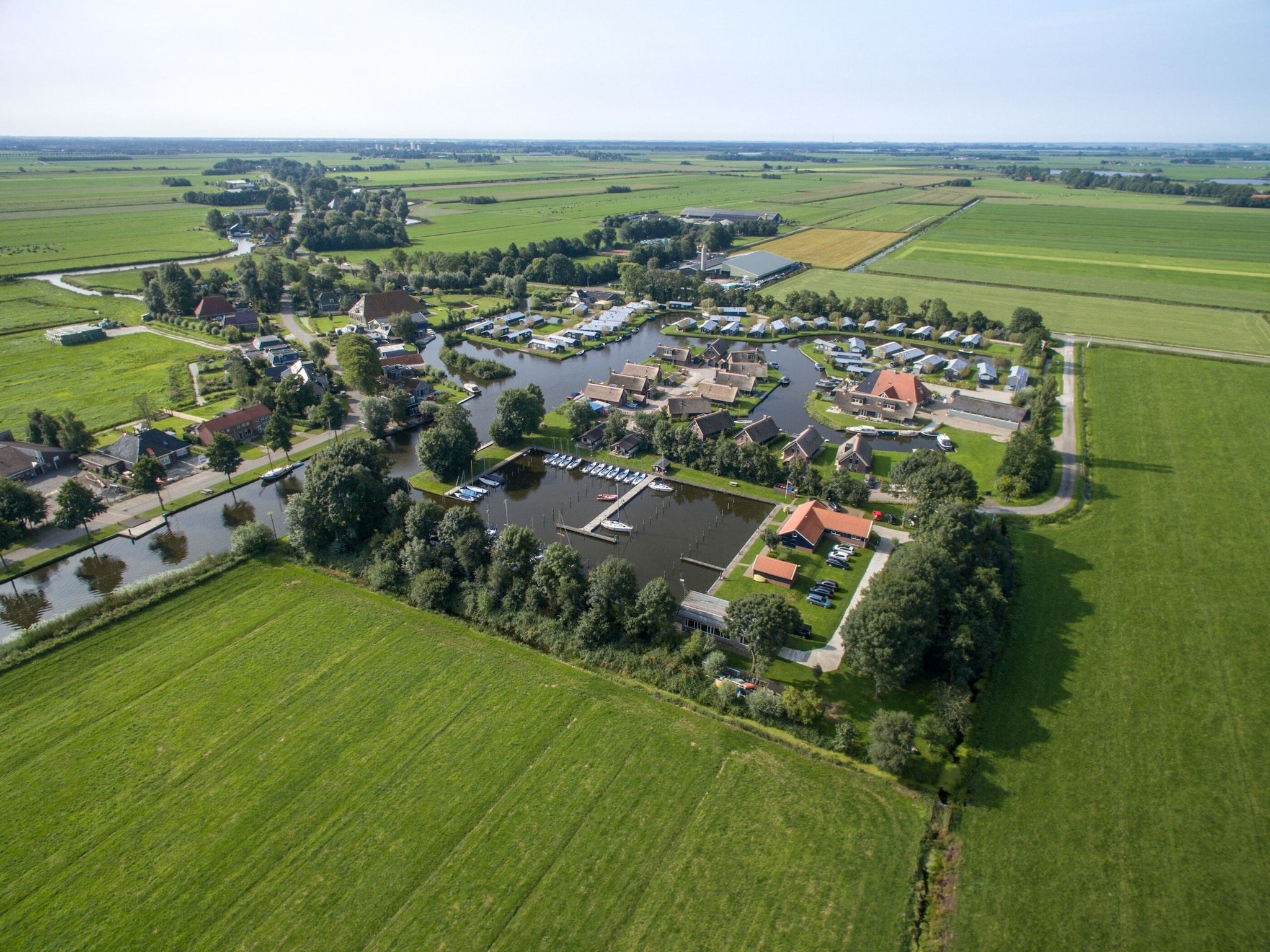 De buitenkant van Waterpark Terkaple 3 in Terkaple