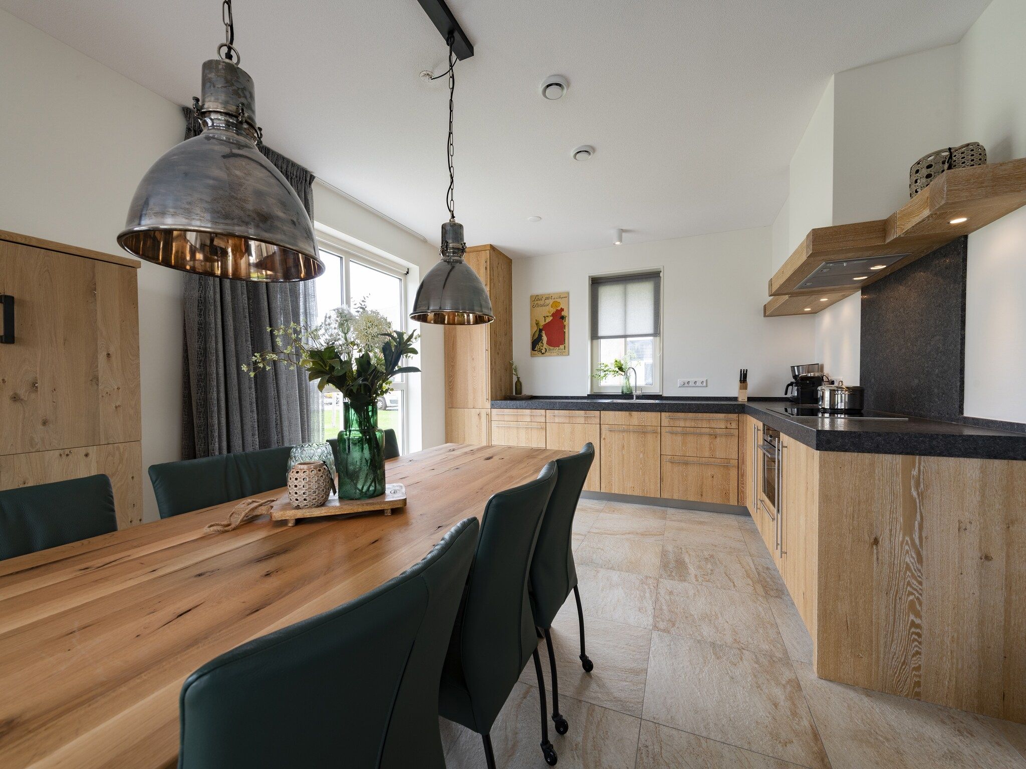 De keuken van Friese Meren Villa's 5 in Delfstrahuizen