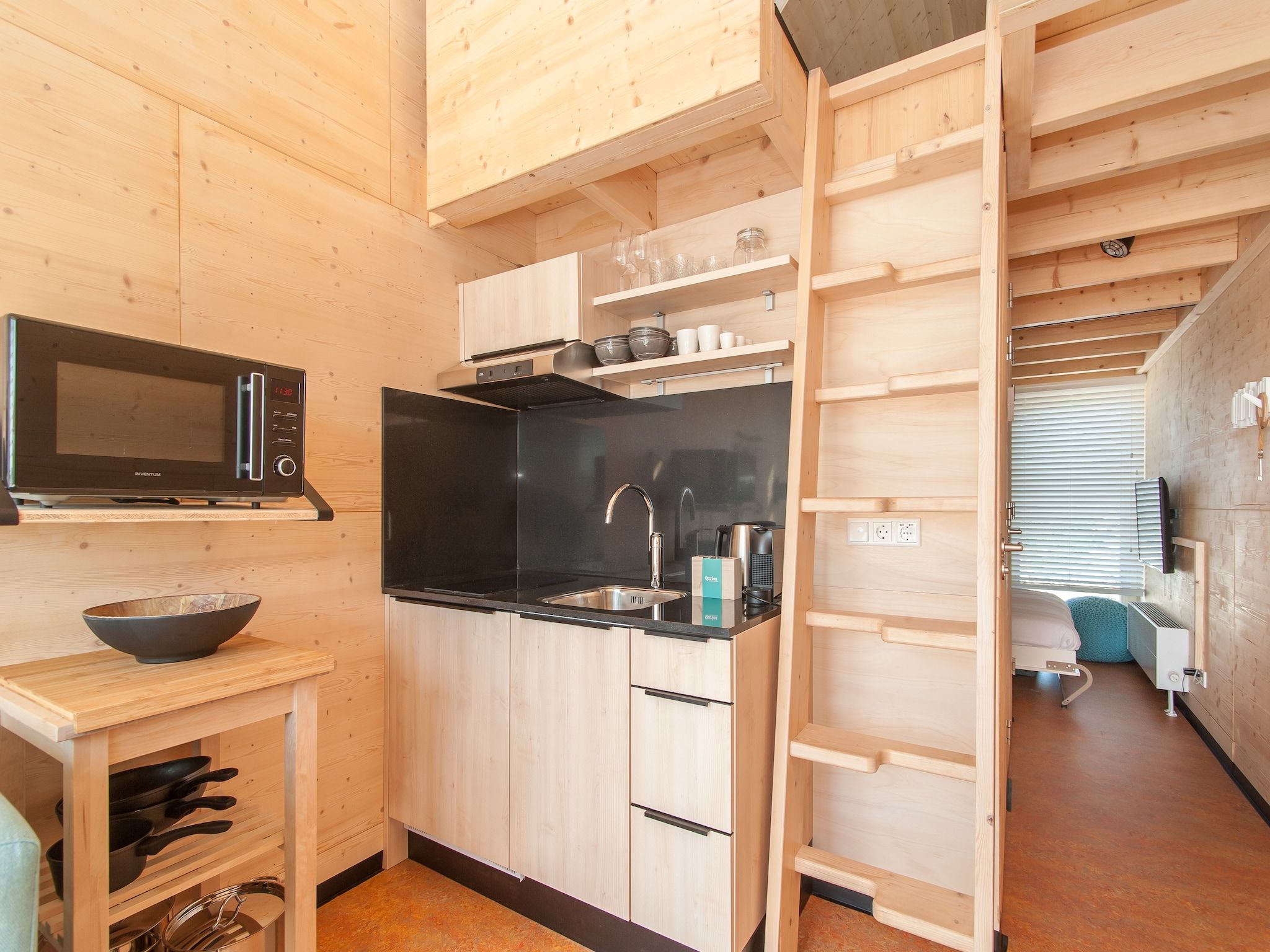 De keuken van Eco Resort Grevelingenstrand in Ouddorp