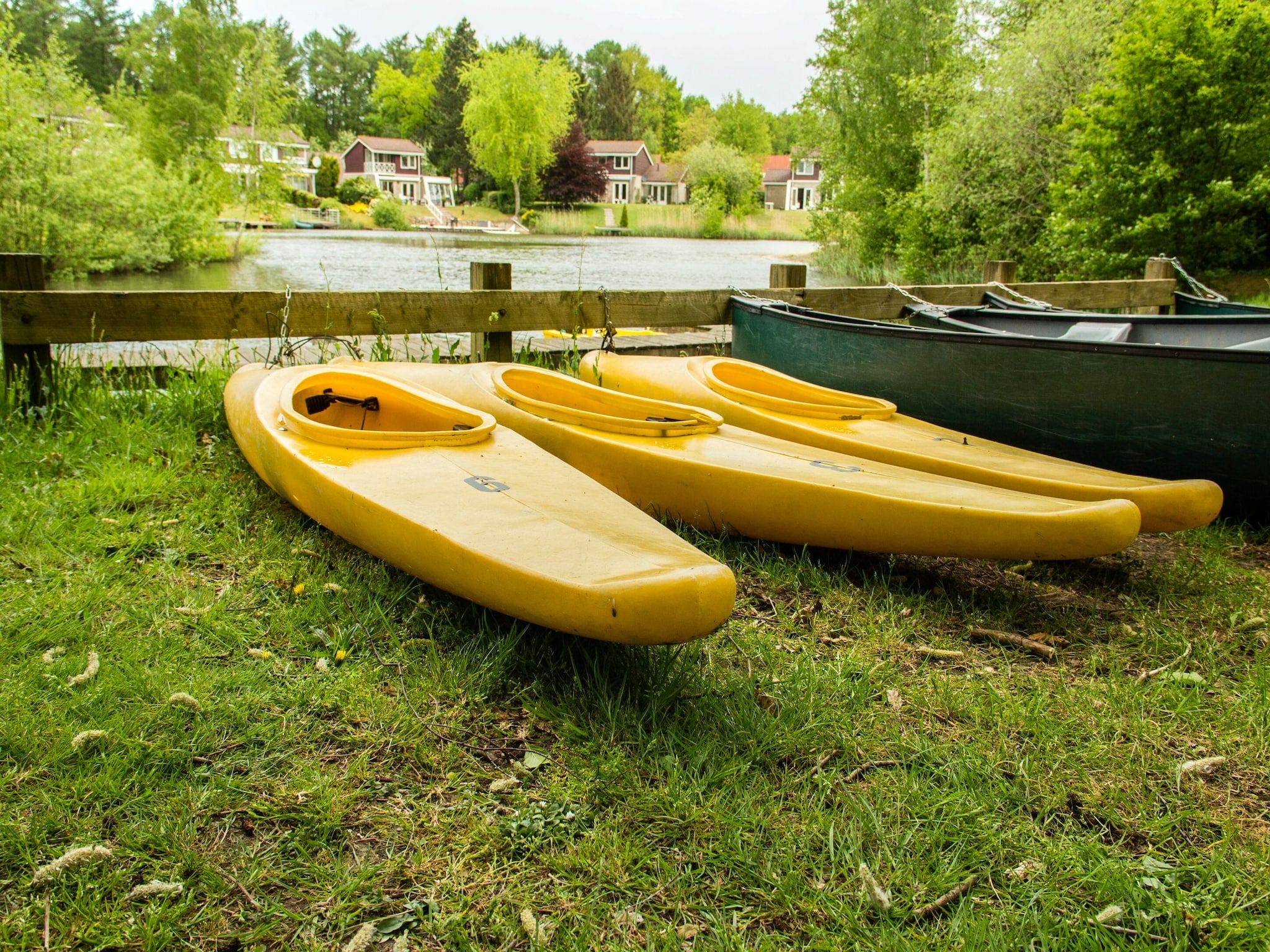 Parkfaciliteiten bij Vakantiepark Emslandermeer 3 in Vlagtwedde