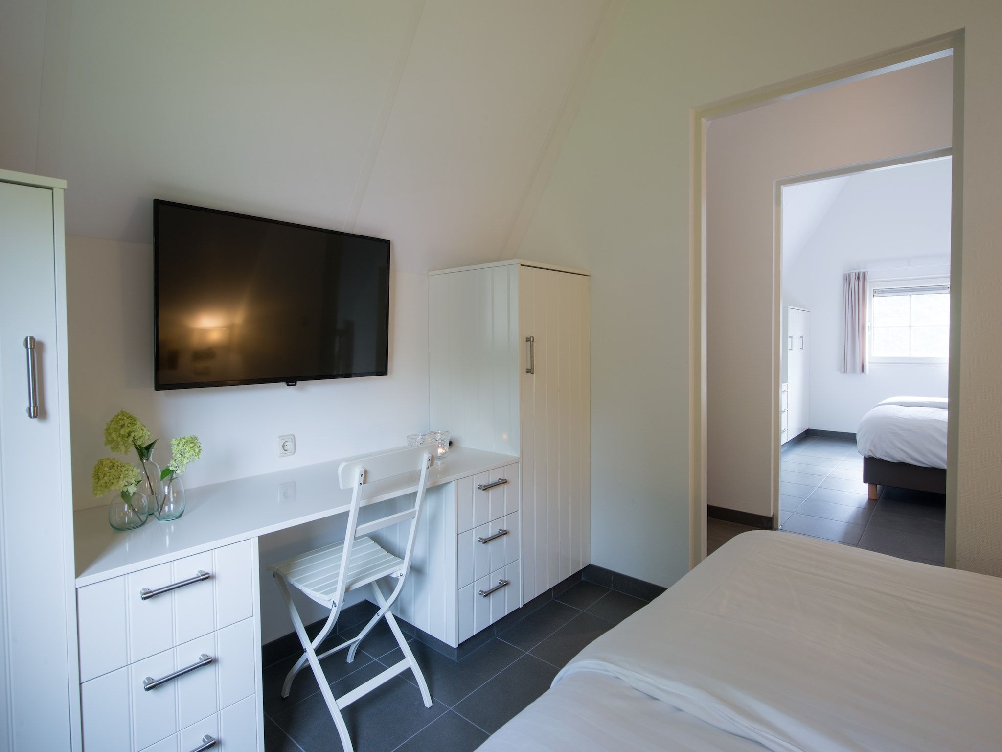 Een slaapkamer van Hof van Salland 10 in Hellendoorn